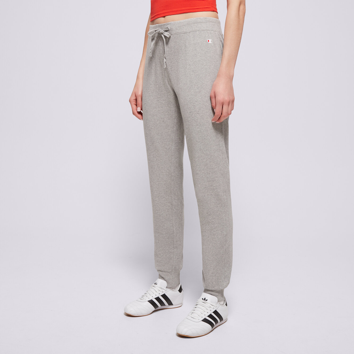 Femei pantaloni CHAMPION PANTALONI  RIB CUFF PANTS 111414EM006 Gri