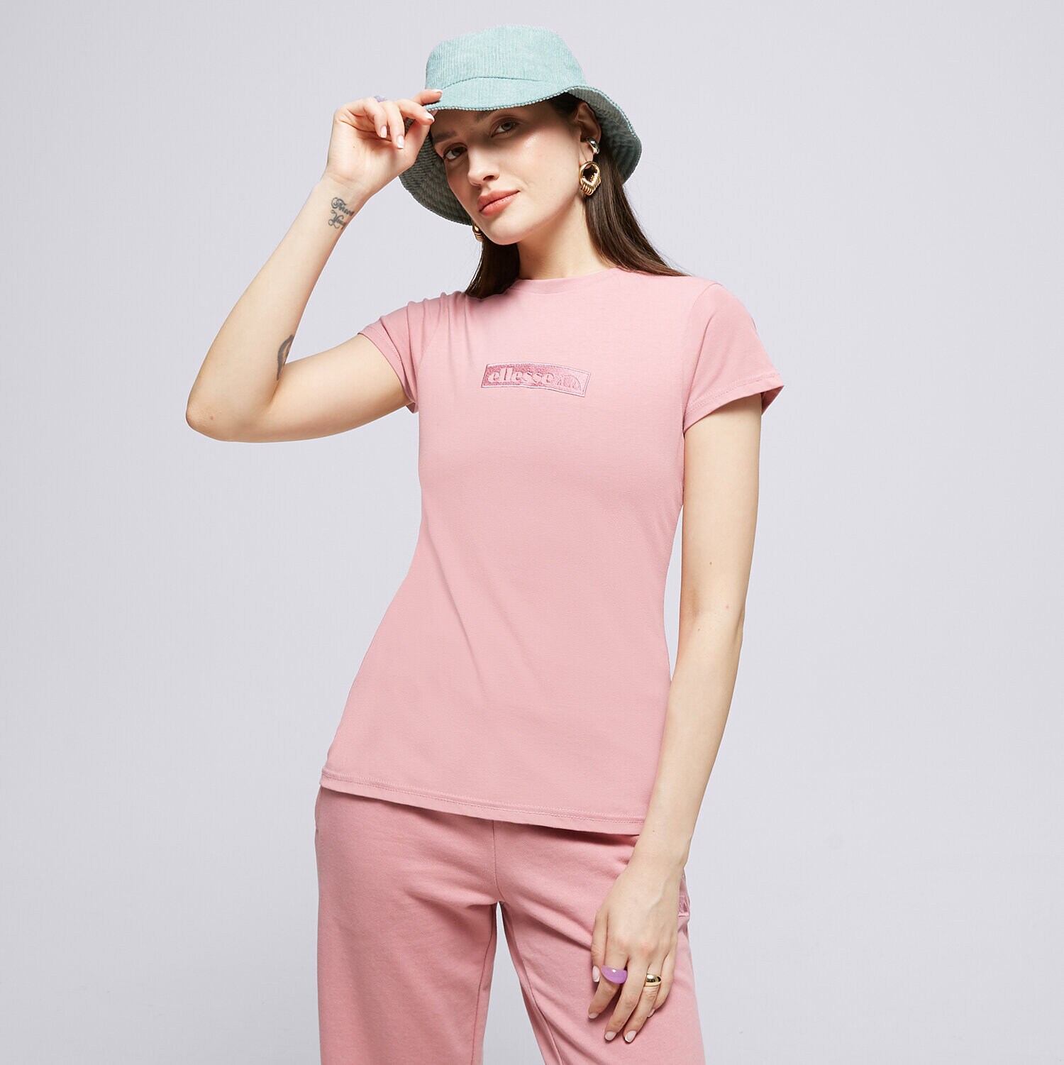 Femei tricou ELLESSE TRICOU CROLO TEE PINK SGR17898814 Roz