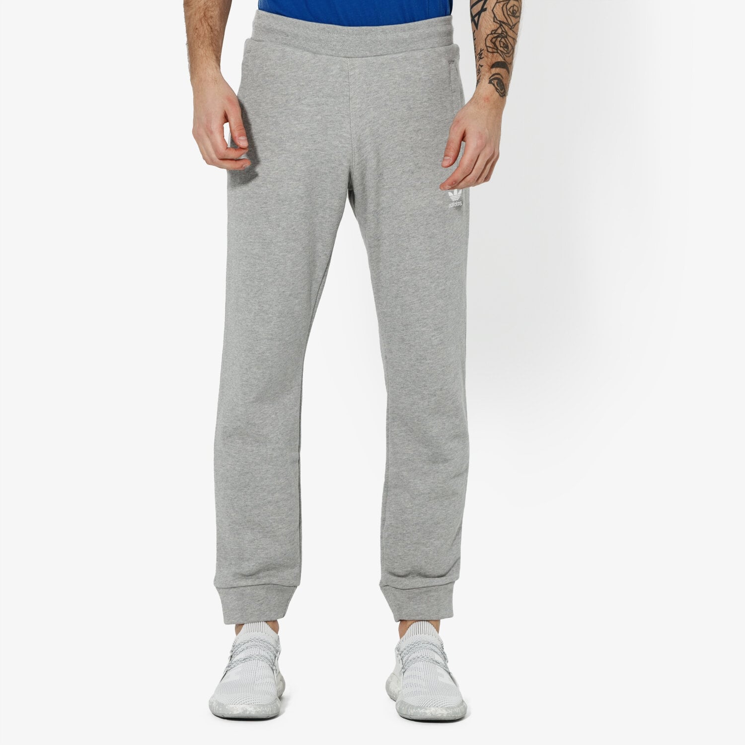 Bărbați pantaloni ADIDAS PANTALONI  TREFOIL PANT ADICOLOR DV1540 Gri