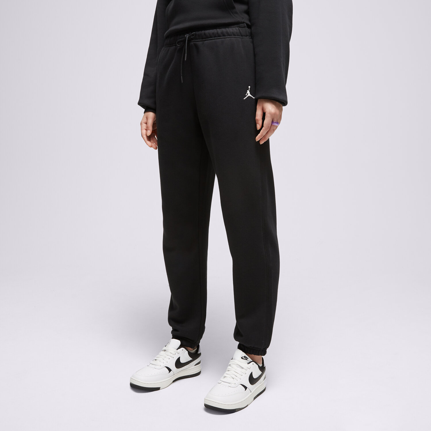 Femei pantaloni JORDAN PANTALONI  W J BRKLN FLC PANT 2 FN4494-010 Negru