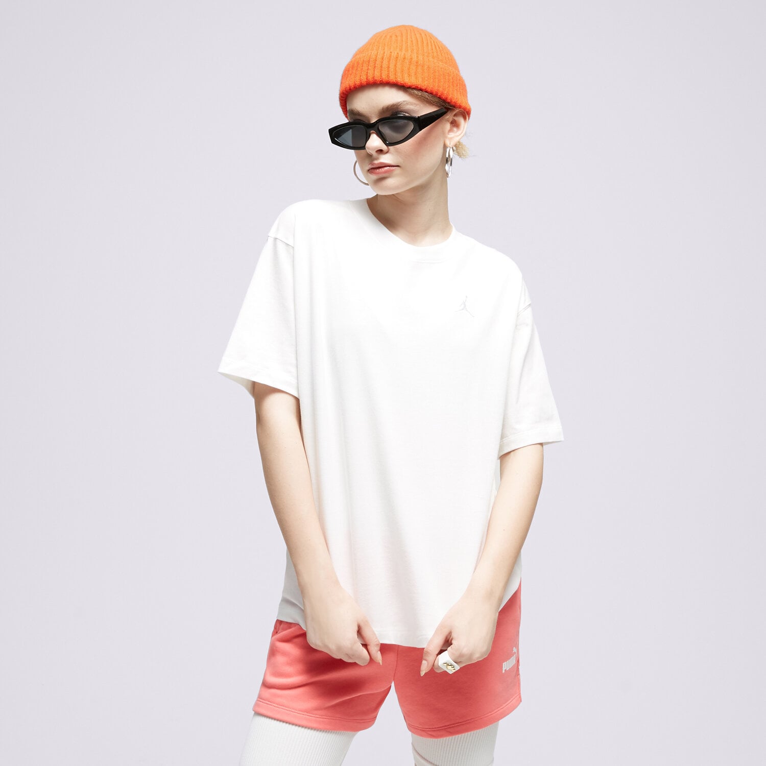 Femei tricou JORDAN TRICOU W J ESSEN GF TEE CORE 23 FN4500-100 Alb