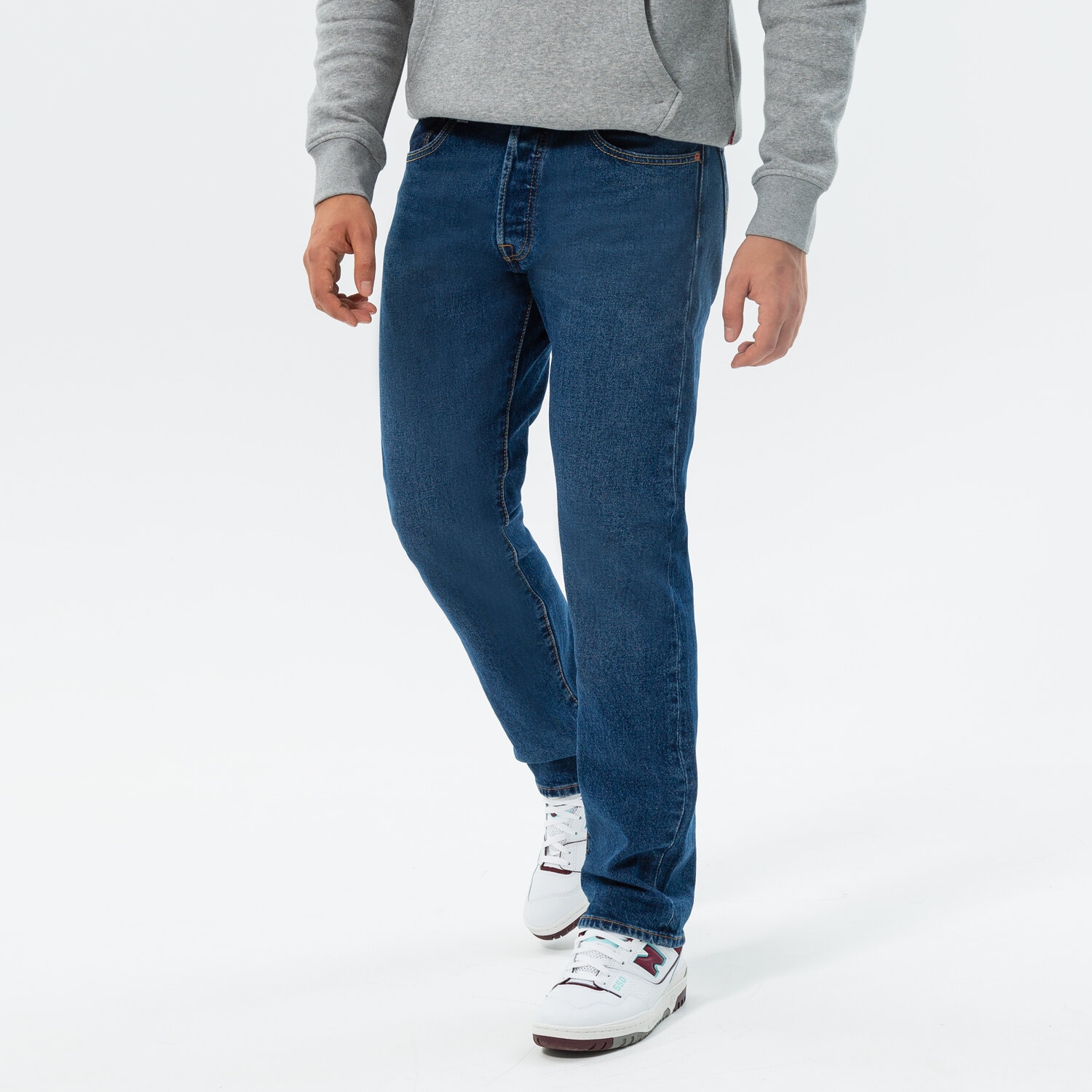 Bărbați pantaloni LEVI'S PANTALONI  501 '93 STRAIGHT 79830-0252 Bleumarin