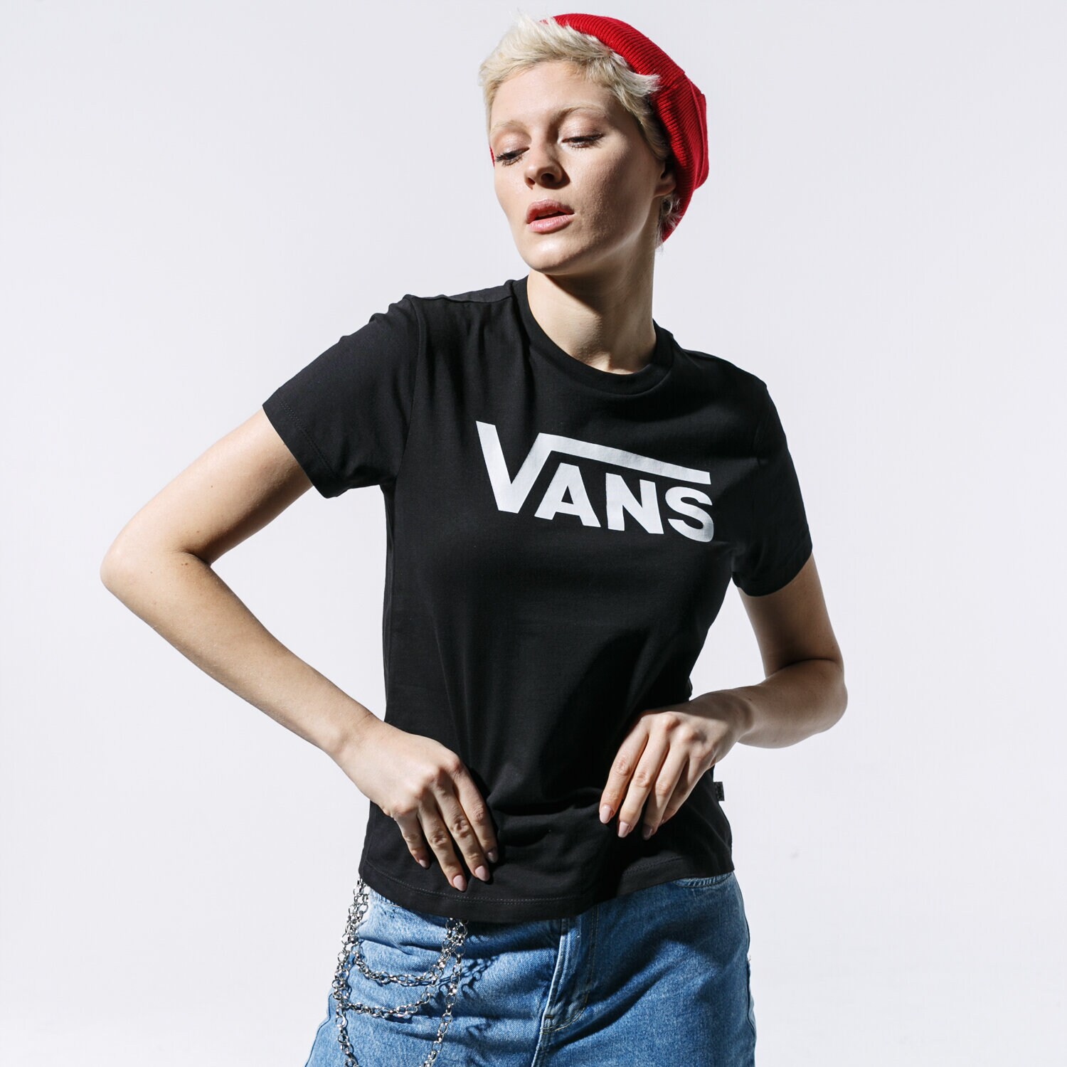 Femei tricou VANS TRICOU FLYING V CREW TEE