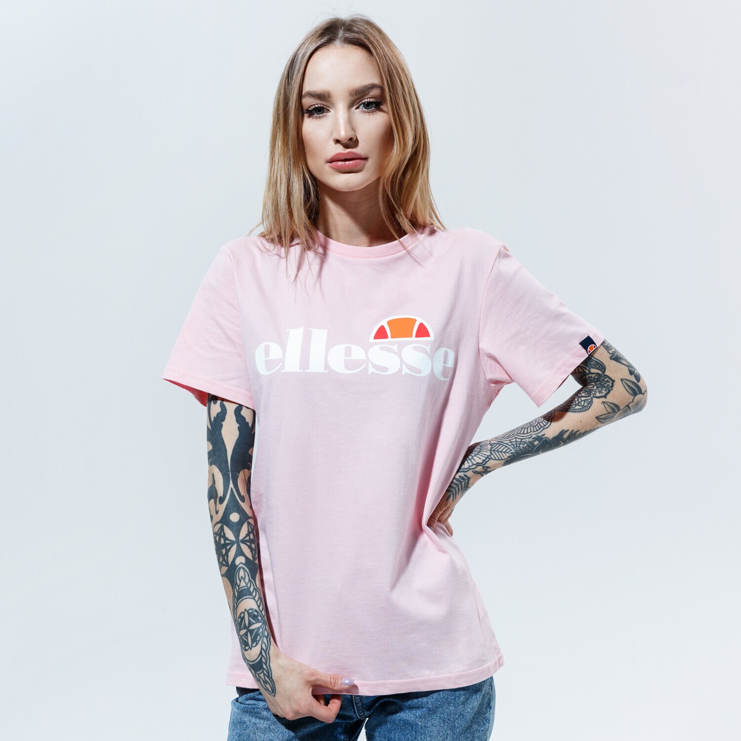 Femei tricou ELLESSE TRICOU ALBANY LPINK SGS03237808 Roz