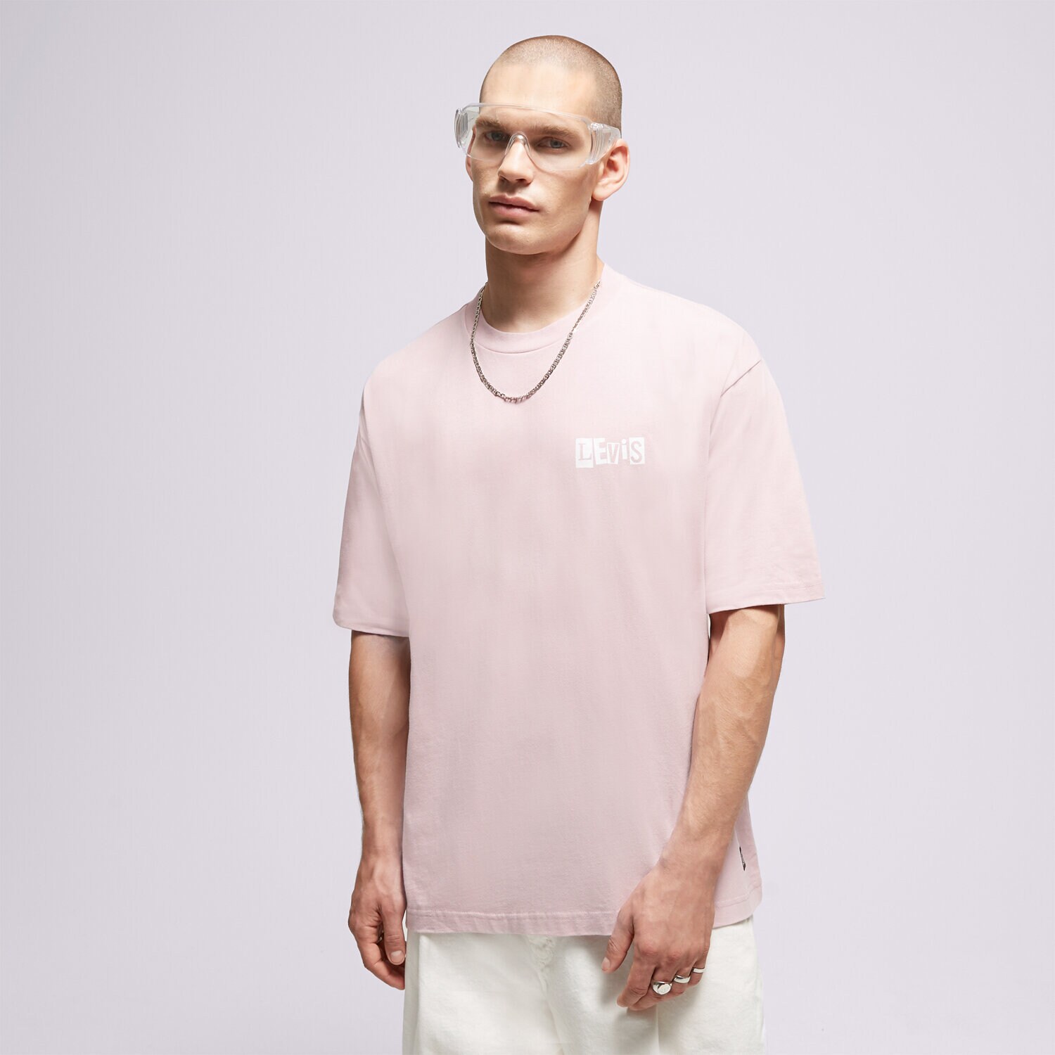 Bărbați tricou LEVI'S TRICOU SKATE GRAPHIC BOX A1005-0014 Roz