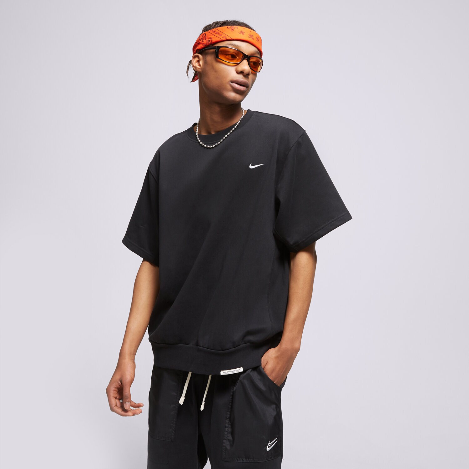 Bărbați tricou NIKE TRICOU M NK DF STD ISS SS CREW SSNL NBA DX0327-010 Negru