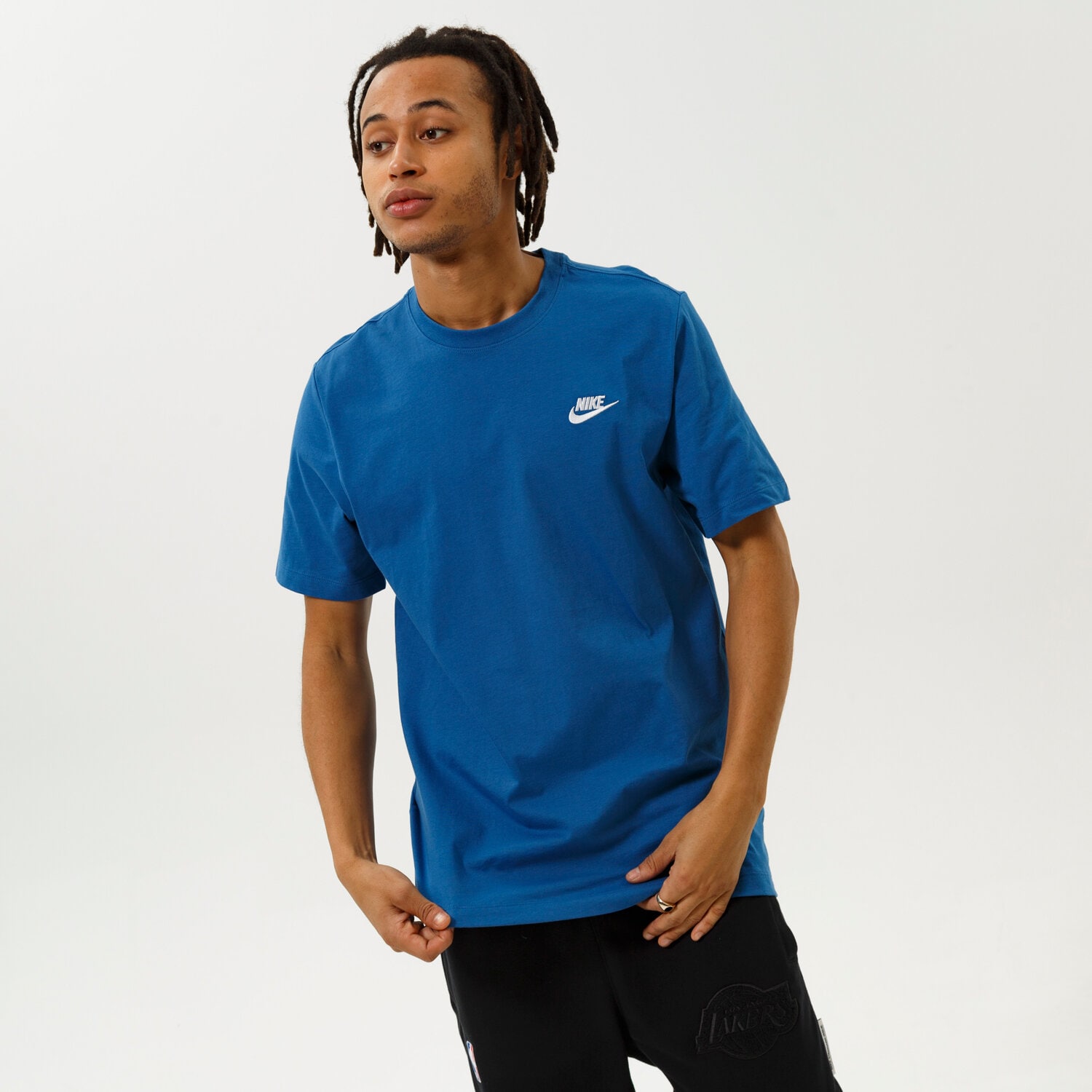 Bărbați tricou NIKE TRICOU SPORTSWEAR CLUB AR4997-407 Albastru