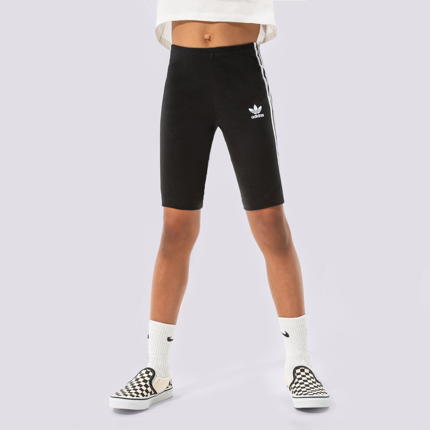 Pantaloni scurți și rochii pentru copii ADIDAS PANTALONI SCURȚI CYCLING G HD2038 Negru