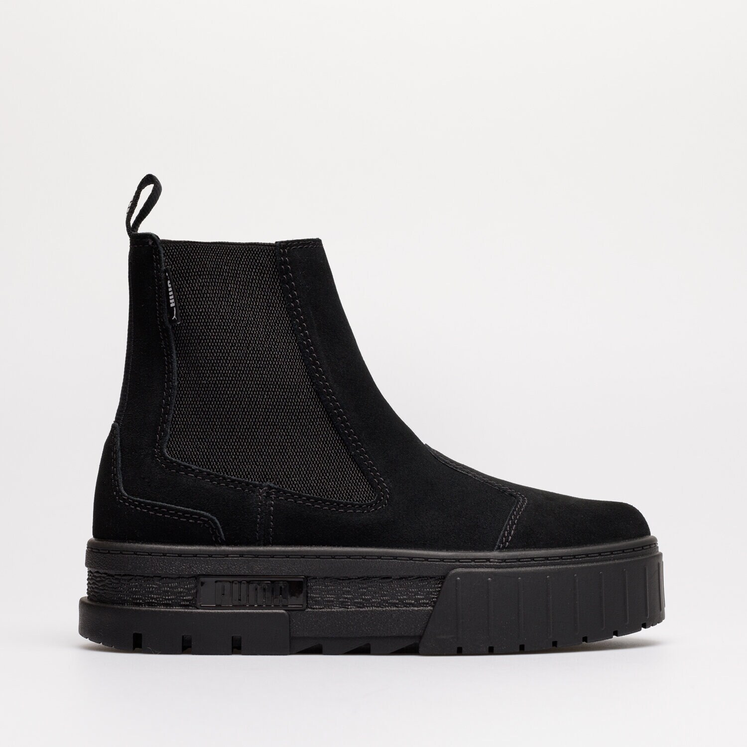 Femei Casual PUMA MAYZE CHELSEA SUEDE WN'S 38282901 Negru