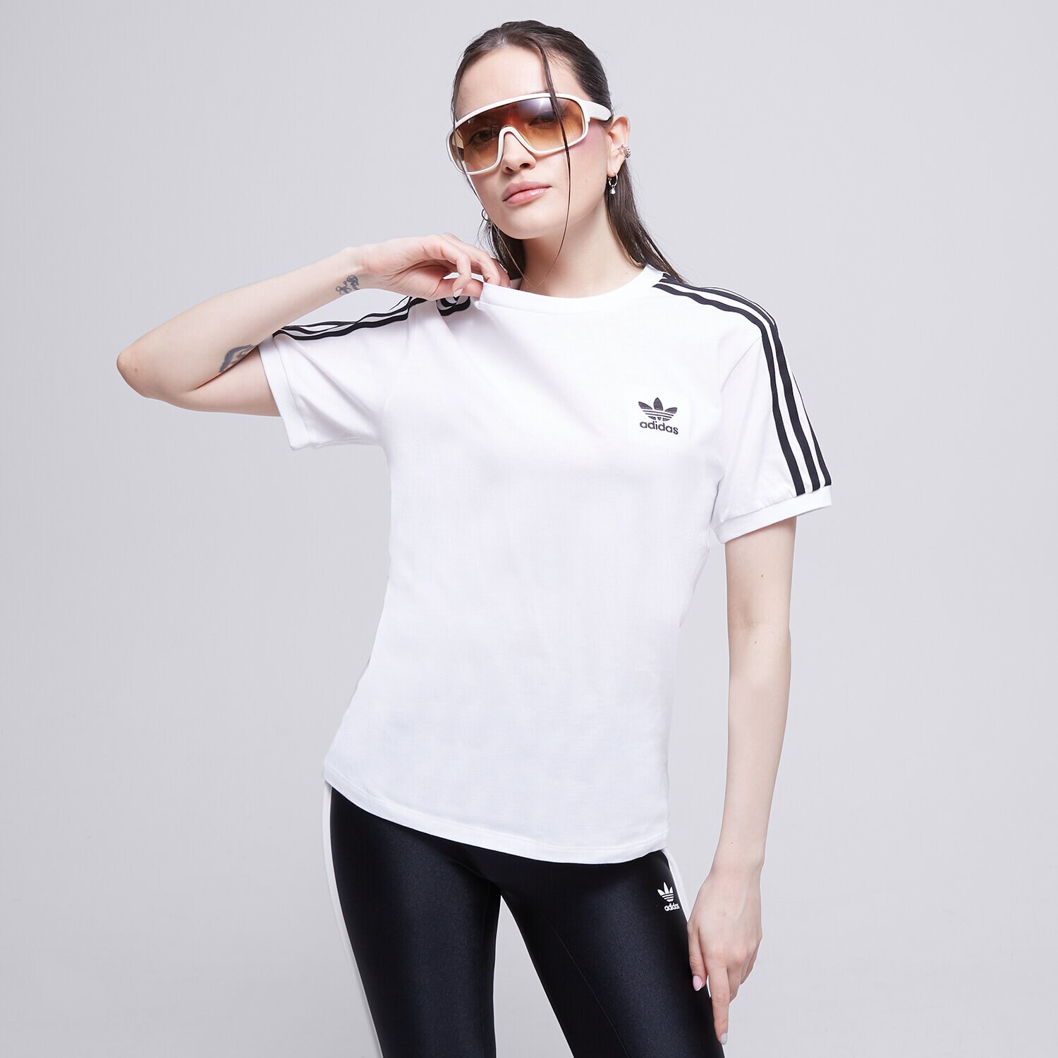 Femei tricou ADIDAS TRICOU 3 STRIPES TEE IB7410 Alb