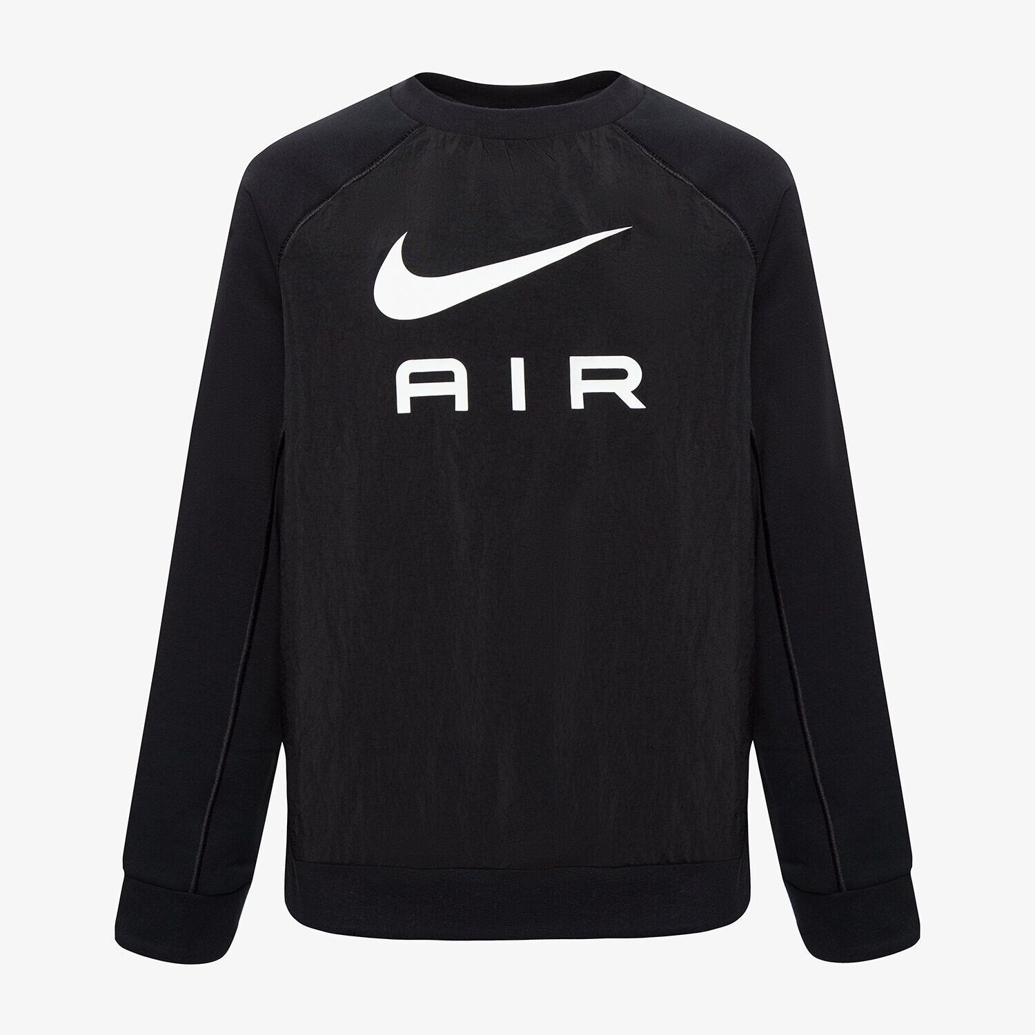 Copii bluză NIKE BLUZĂ K NSW NIKE AIR CREW DQ9102010 Negru