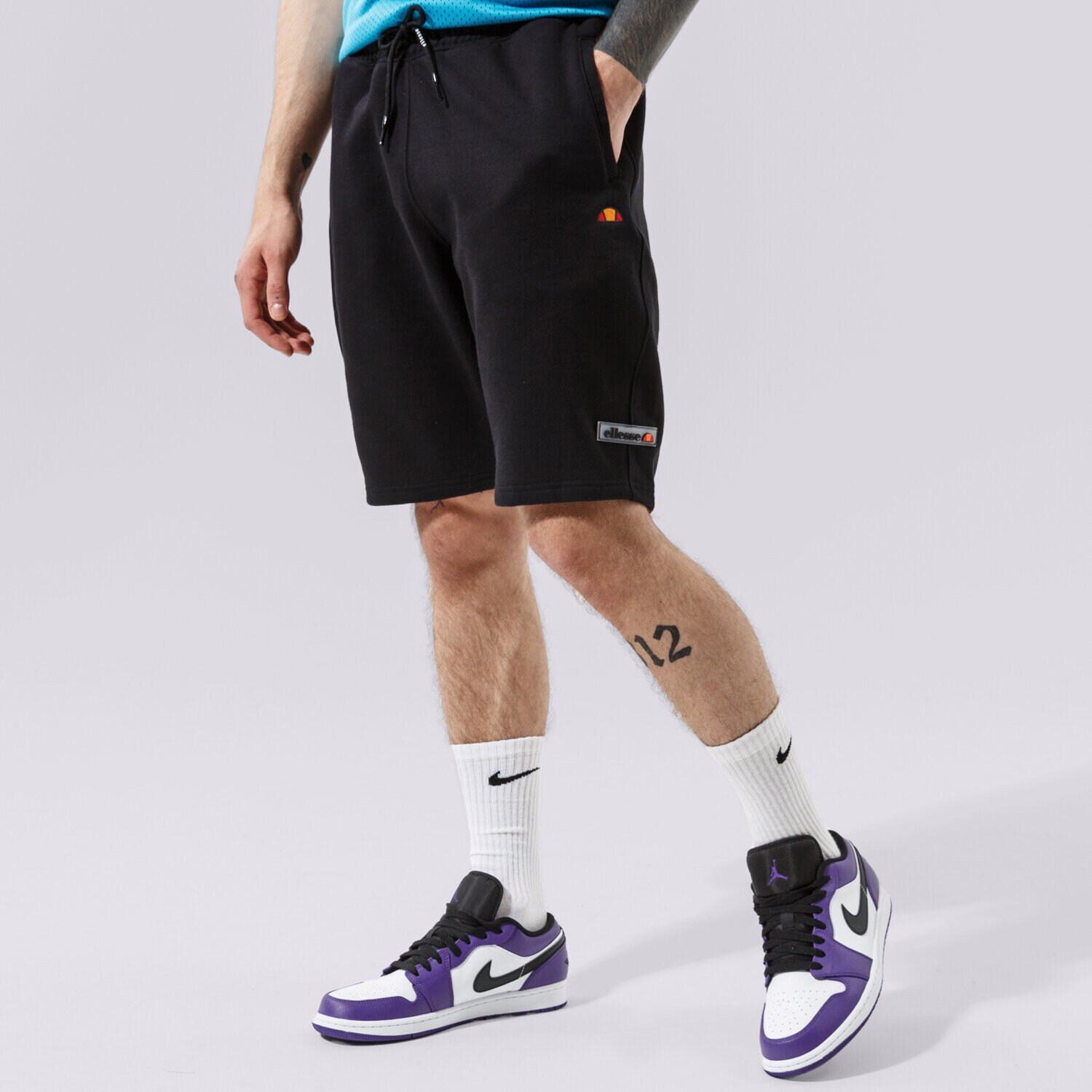Femei pantaloni scurți ELLESSE PANTALONI SCURȚI LIONOLI SHORT BLK SHI13123011 Negru