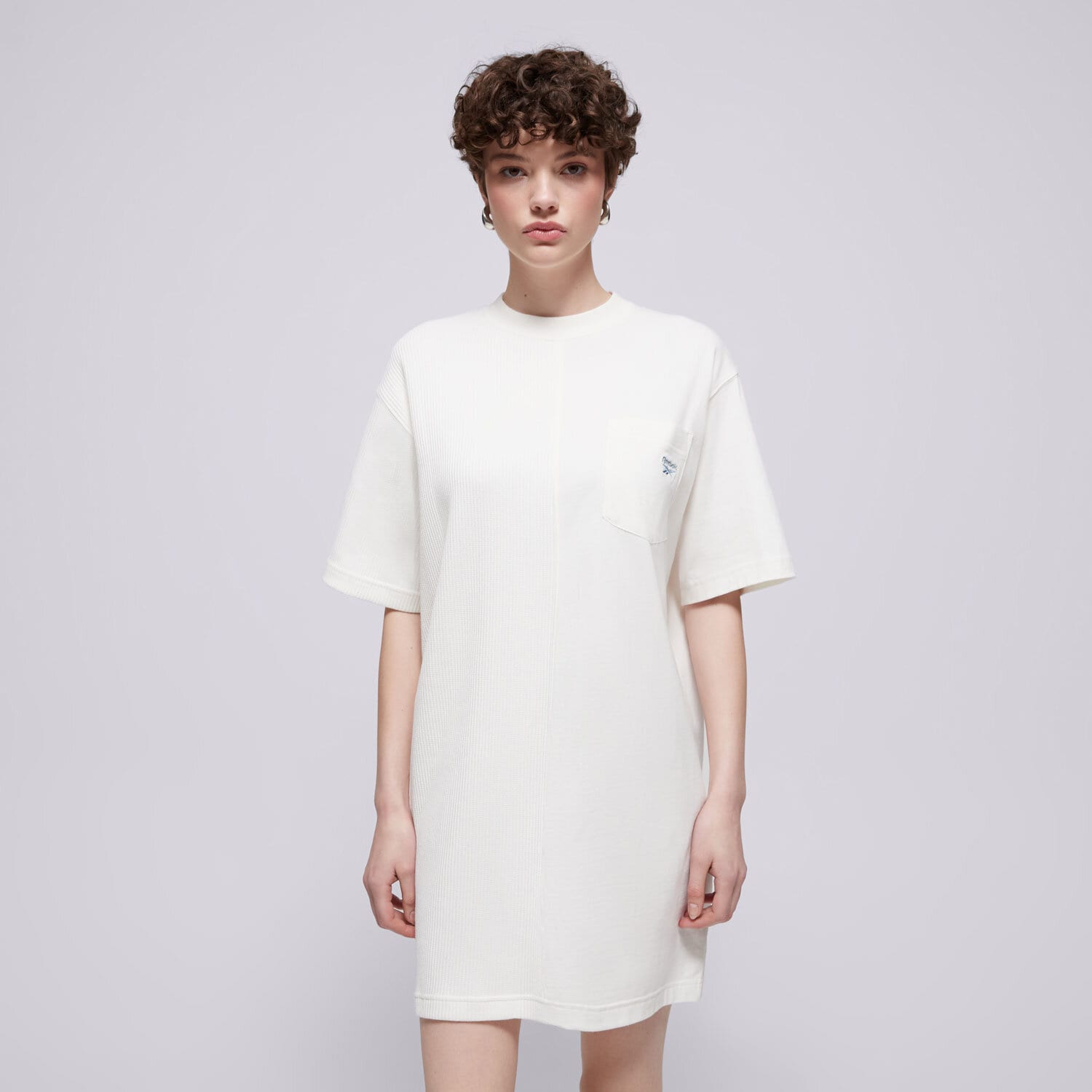 Femei rochii și fuste REEBOK ROCHIE CL AE TEE TRENINGS IC8098 Alb