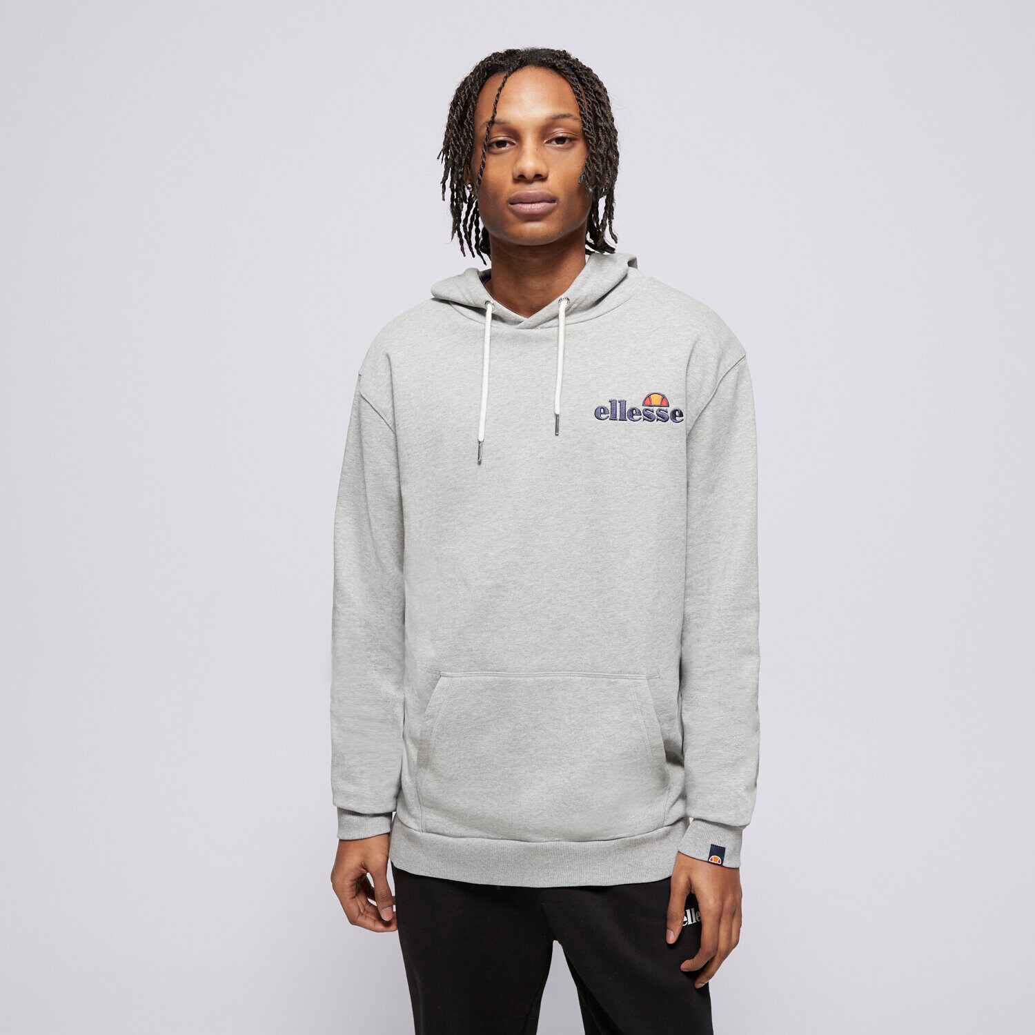 Bărbați bluză ELLESSE BLUZĂ CU GLUGĂ PRIMERO GREY SHS08781112 Gri