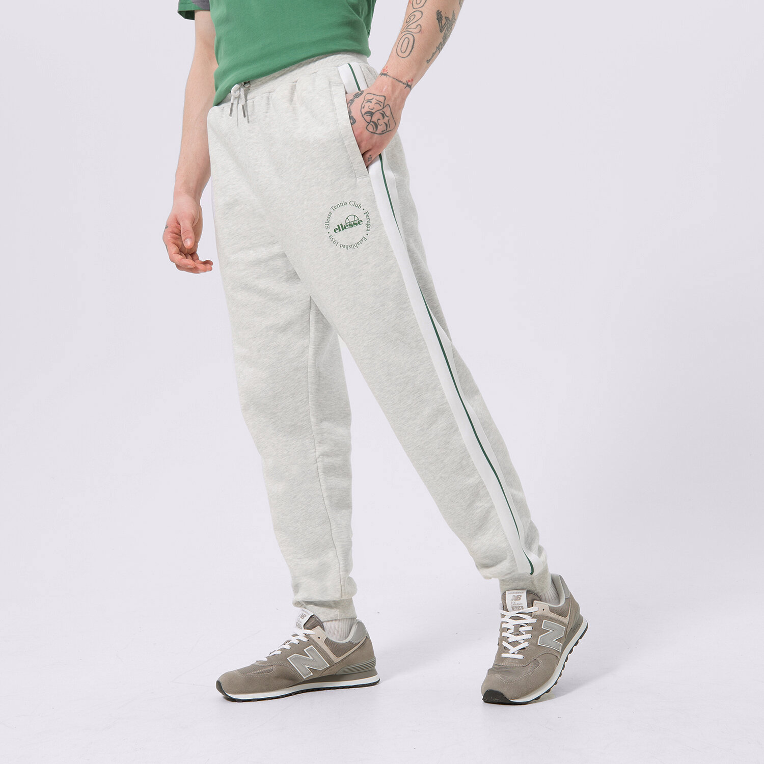 Femei pantaloni ELLESSE PANTALONI  AIRLA JOG PANT LGREY MRL