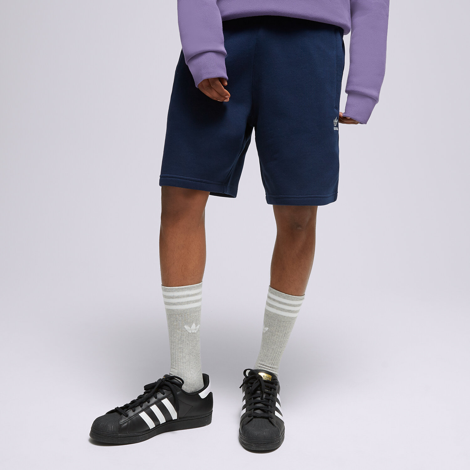 Femei pantaloni scurți ADIDAS PANTALONI SCURȚI ESSENTIAL SHORT IA4902 Bleumarin