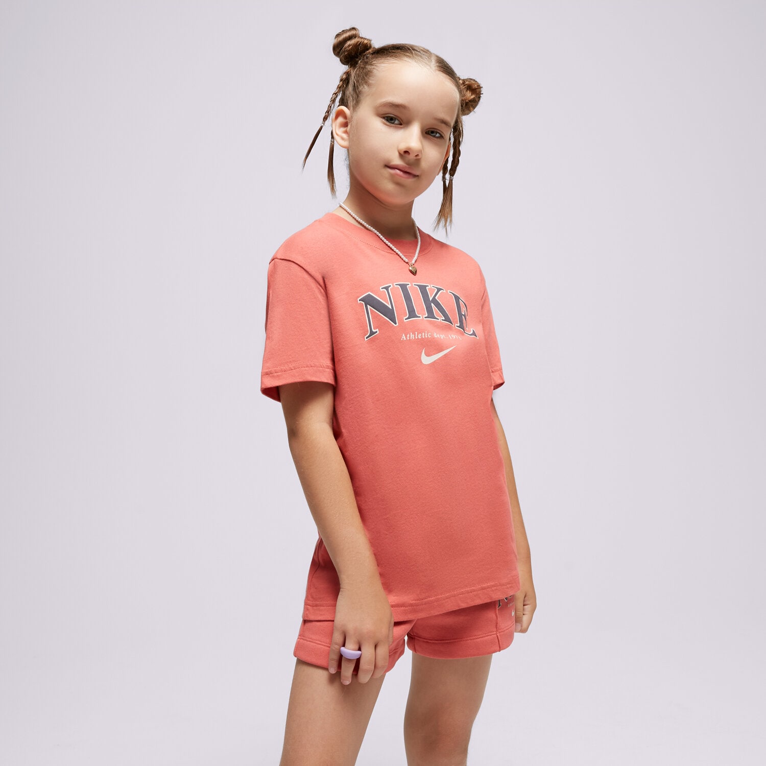 Copii tricou NIKE TRICOU G NSW TREND BF TEE PRNT FD0888-655 Roz