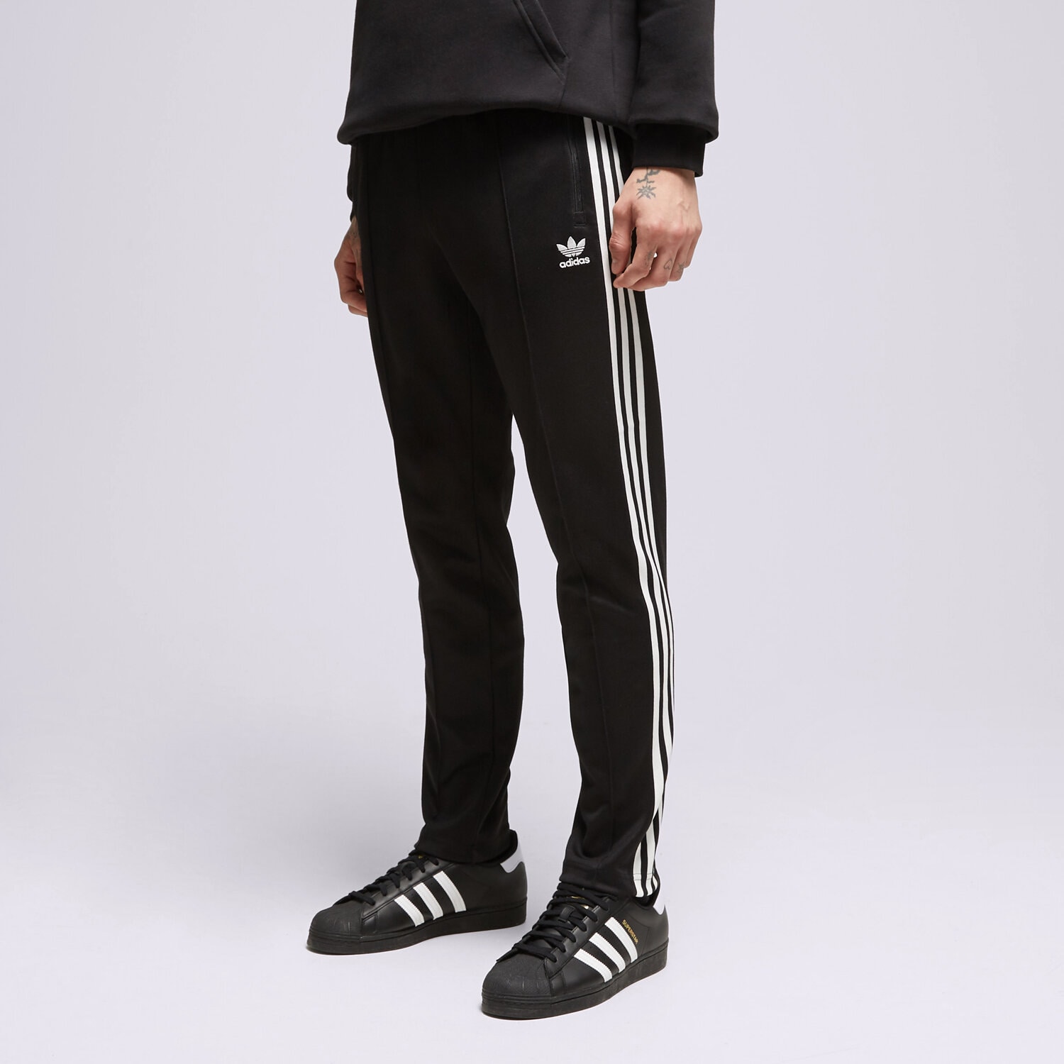 Bărbați pantaloni ADIDAS PANTALONI  BECKENBAUER TP II5764 Negru