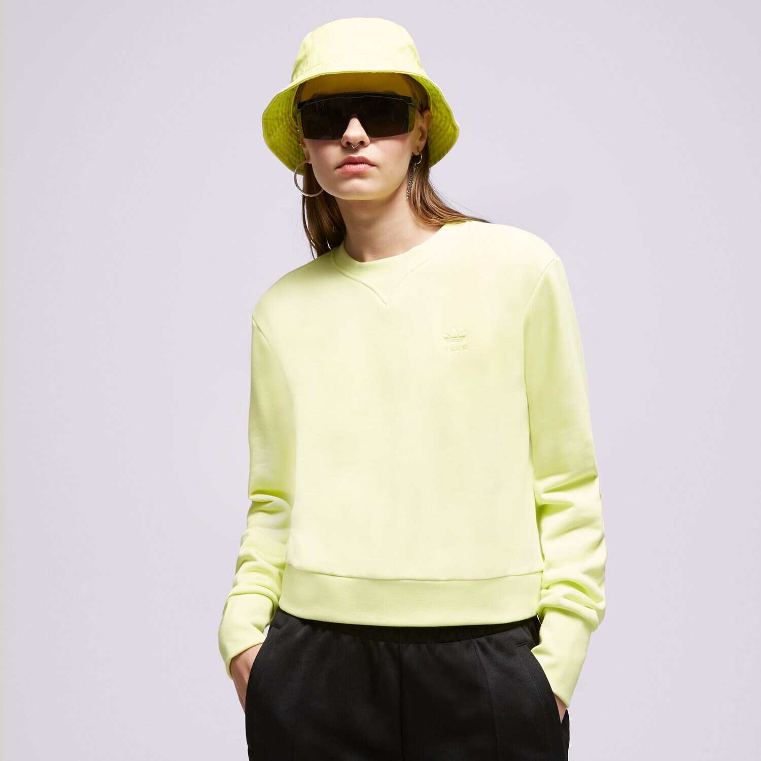 Femei bluză ADIDAS BLUZĂ HE6922 HE6922 Galben