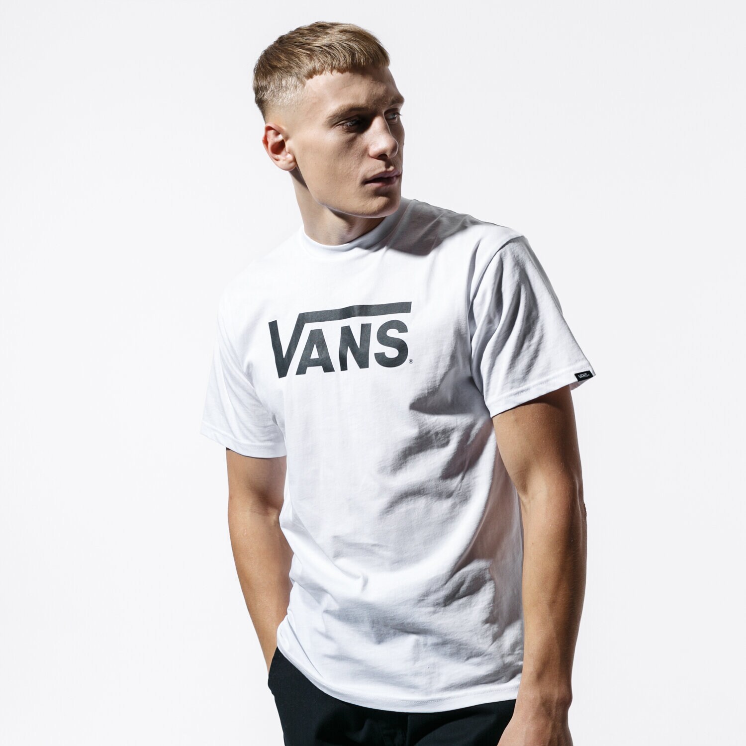 Bărbați tricou VANS TRICOU VANS CLASSIC VN000GGGYB21 Alb