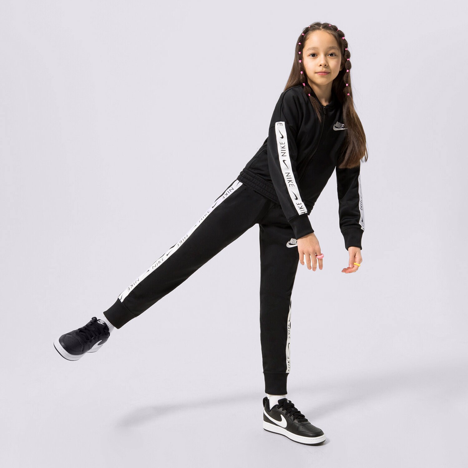 Copii tricou NIKE SET SPORTSWEAR CU8374-010 Negru