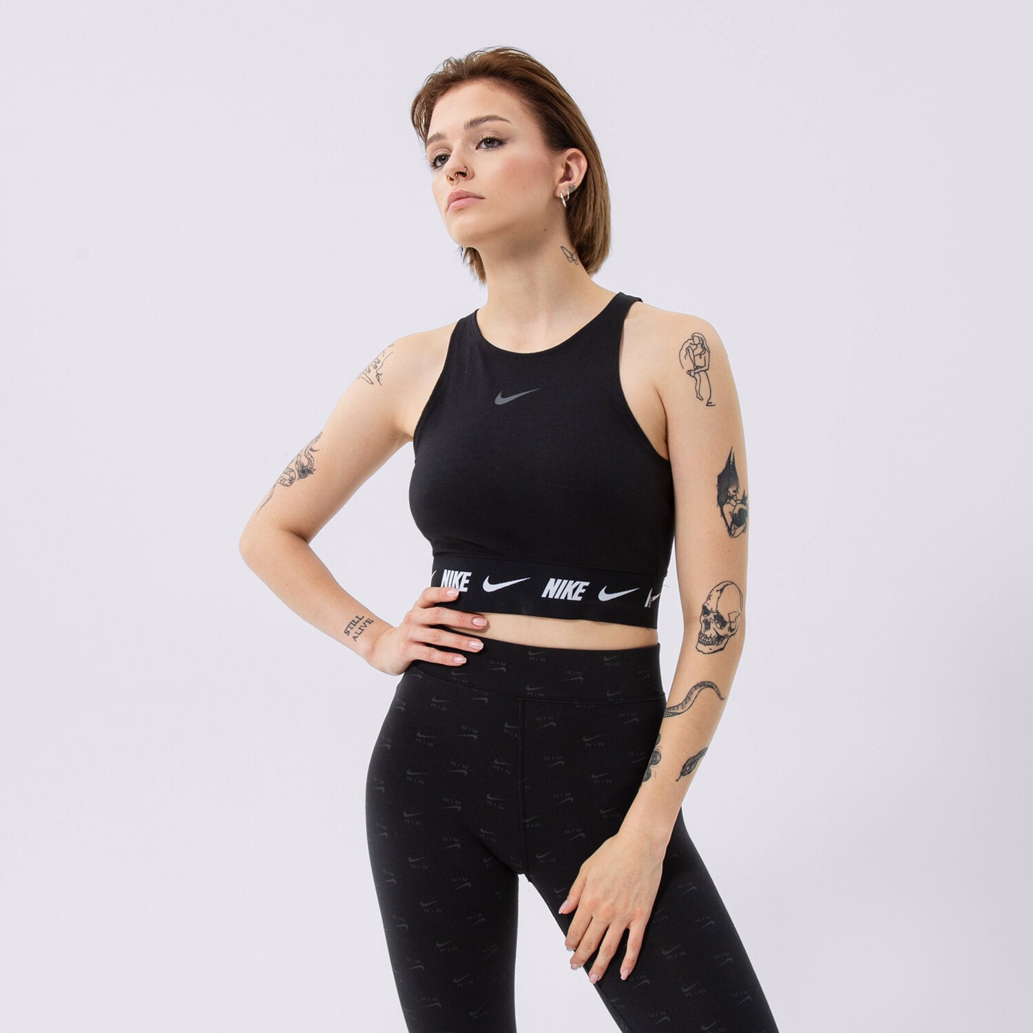 Femei tricou NIKE TOP DQ9315-010 Negru