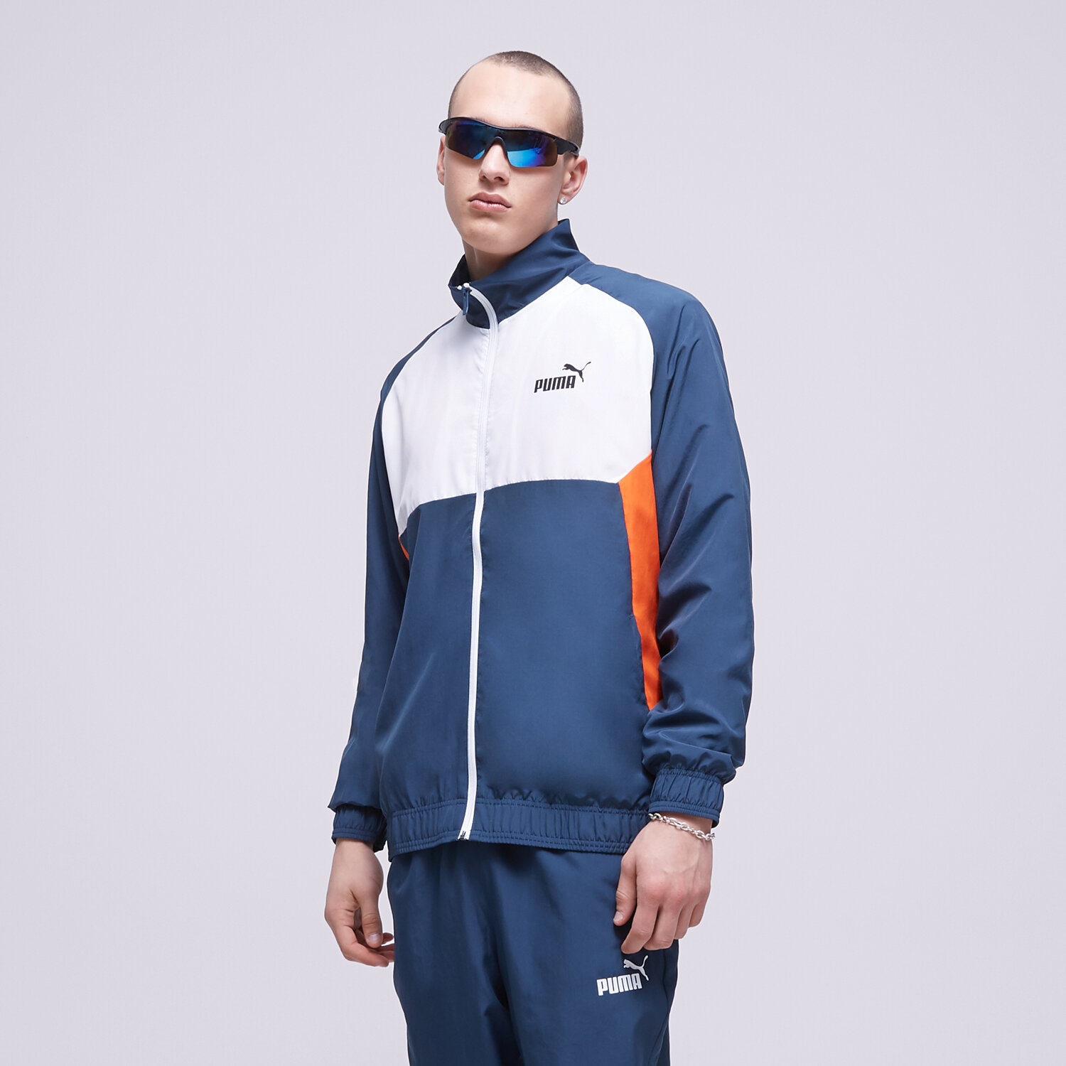 PUMA SET WOVEN TRACKSUIT CL 67398016 Bleumarin