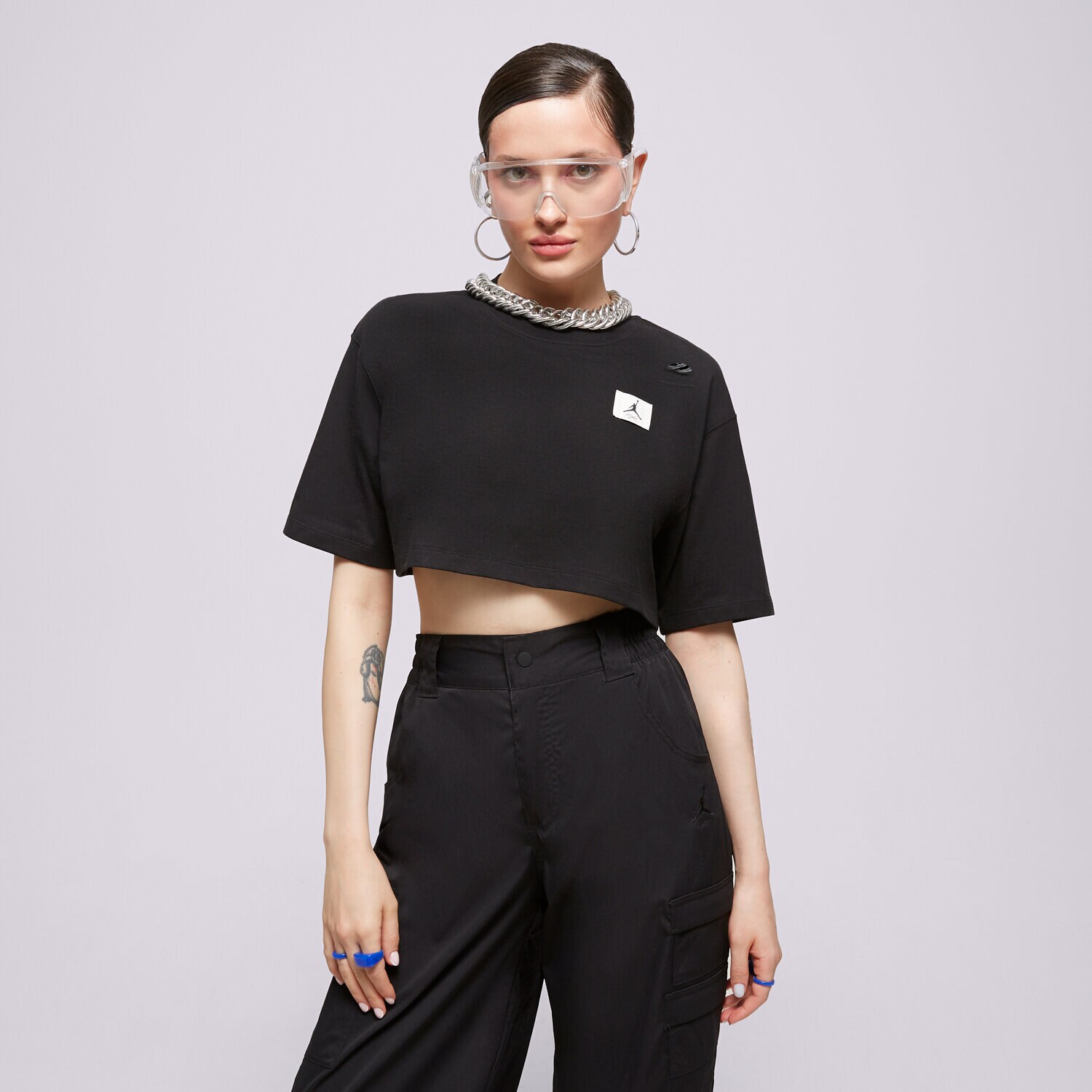 Femei tricou JORDAN TRICOU W J SS SPR CRP TEE DZ3211-010 Negru