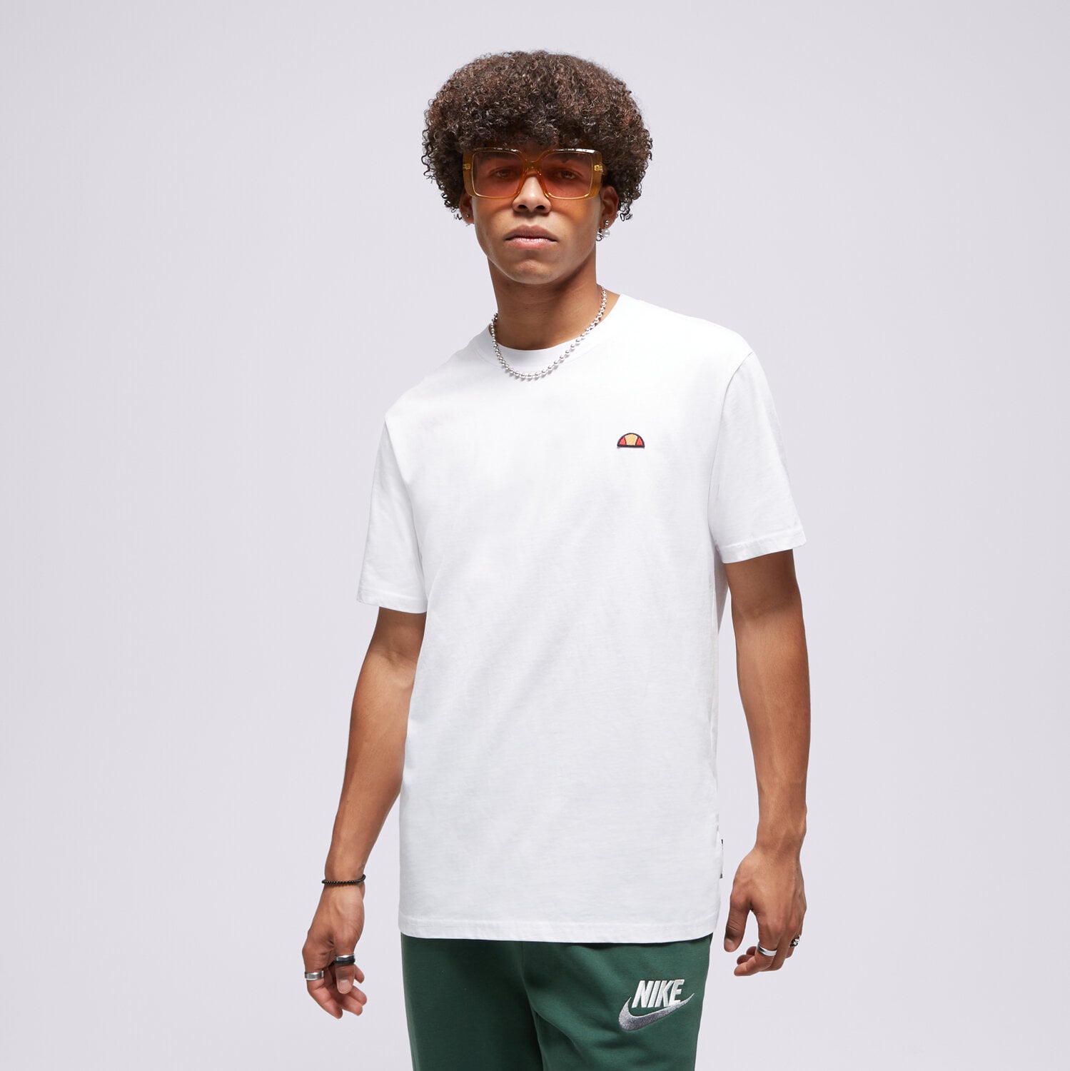 Bărbați tricou ELLESSE TRICOU AZZINA WHITE SMG19603908 Alb