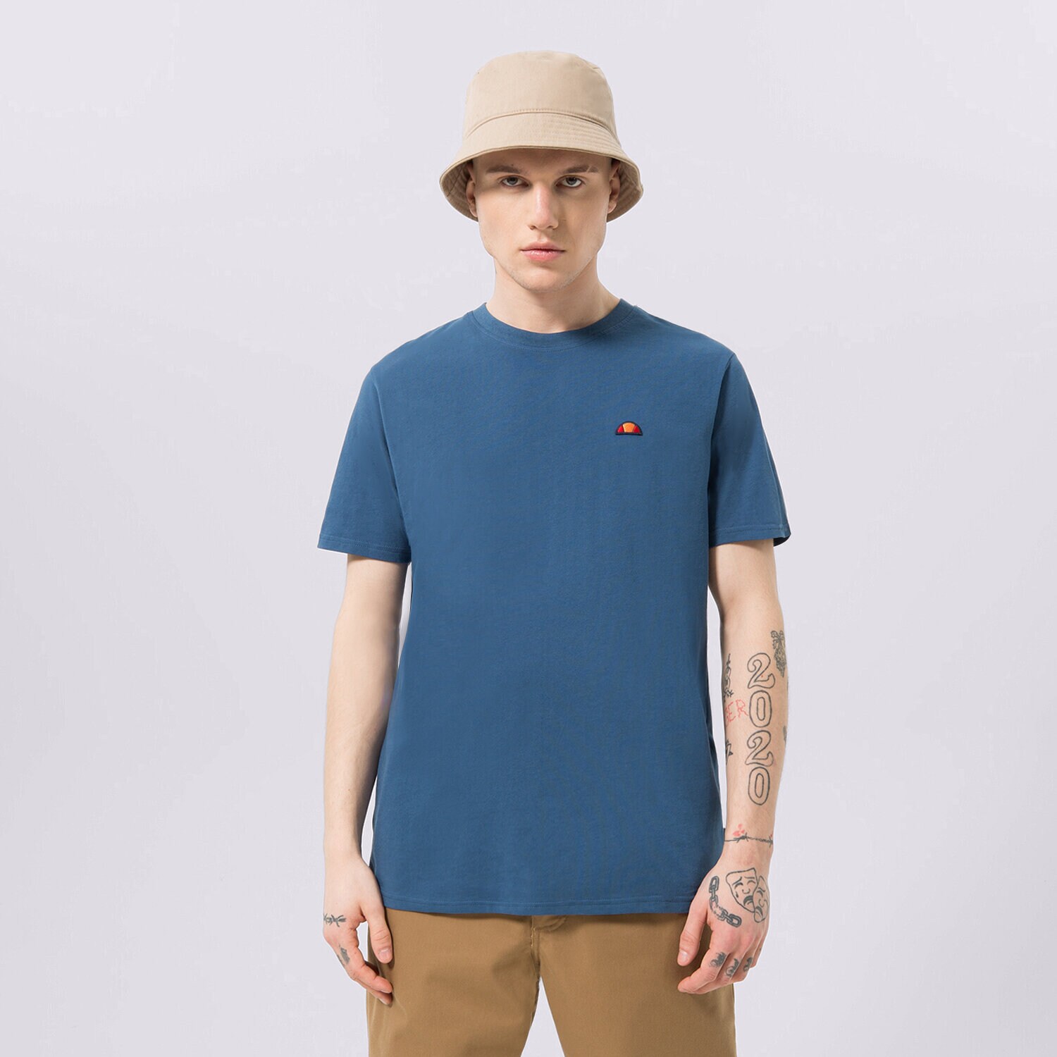 Bărbați tricou ELLESSE TRICOU AZZINA BLUE SMG19603420 Albastru