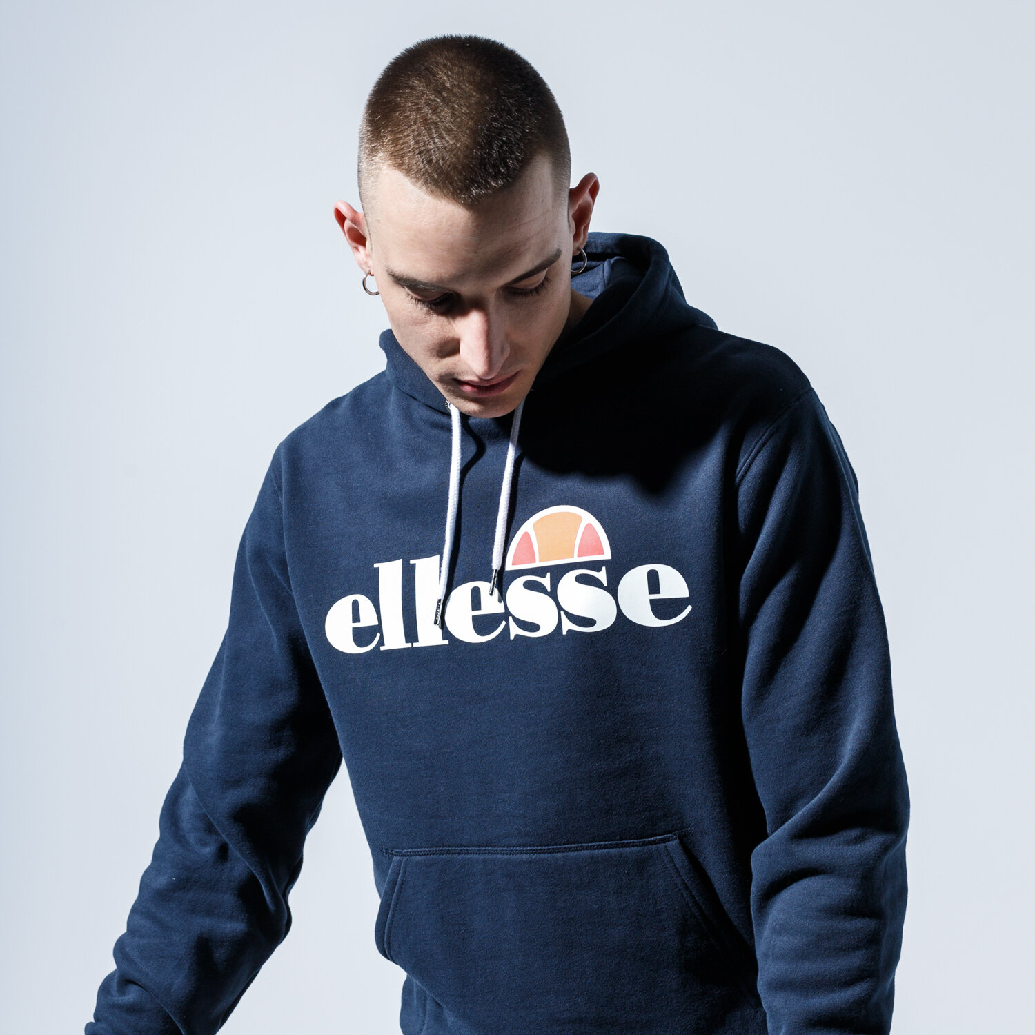 Bărbați bluză ELLESSE BLUZĂ CU GLUGĂ SL GOTTERO NAVY