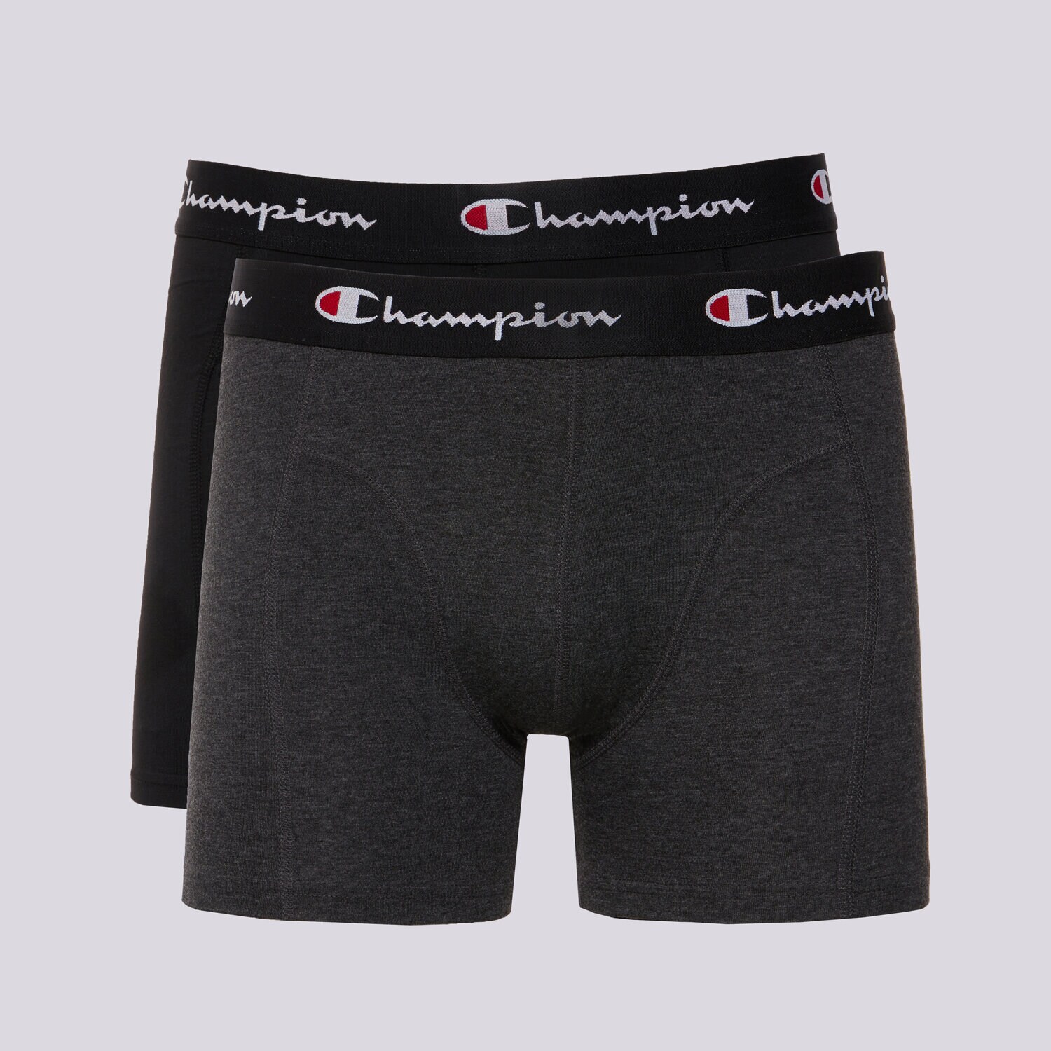 Bărbați lenjerie, boxeri CHAMPION BOXERI 2 PK BOXER U20001KK002 Negru