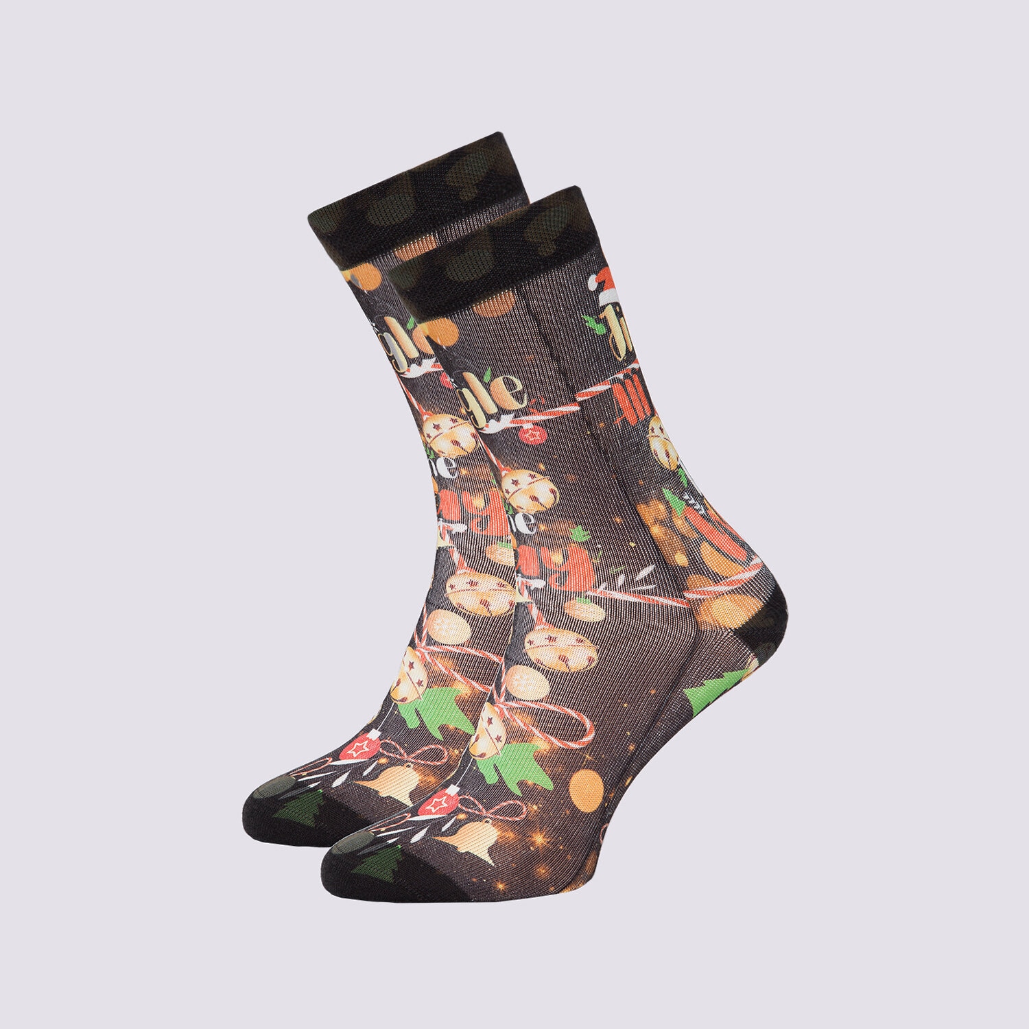 Femei șosete WIGGLESTEPS ȘOSETE JINGLE ON THE WAY 1010-03810-950 Gri