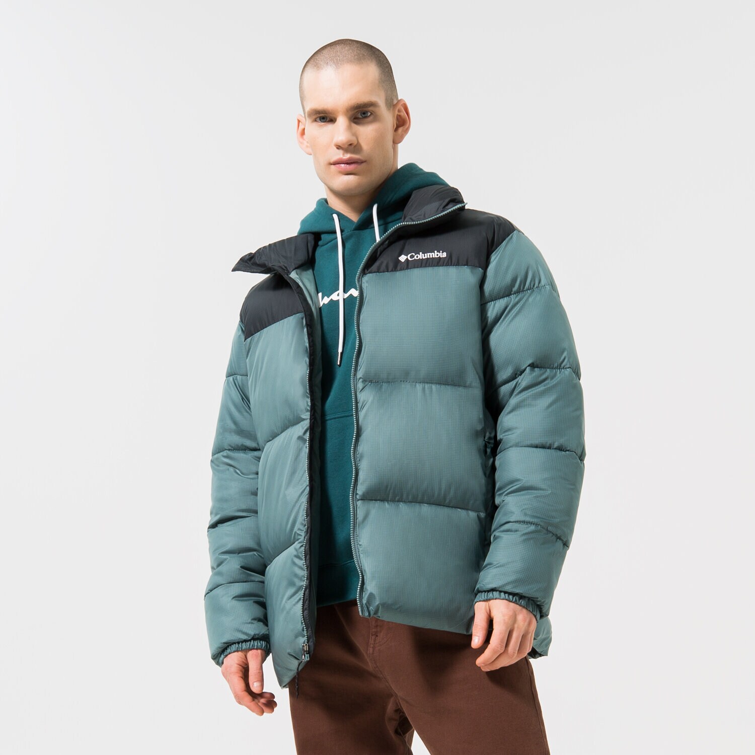 Bărbați eacă de iarnă COLUMBIA JACHETĂ M PUFFECT™ II 2025821346 Albastru