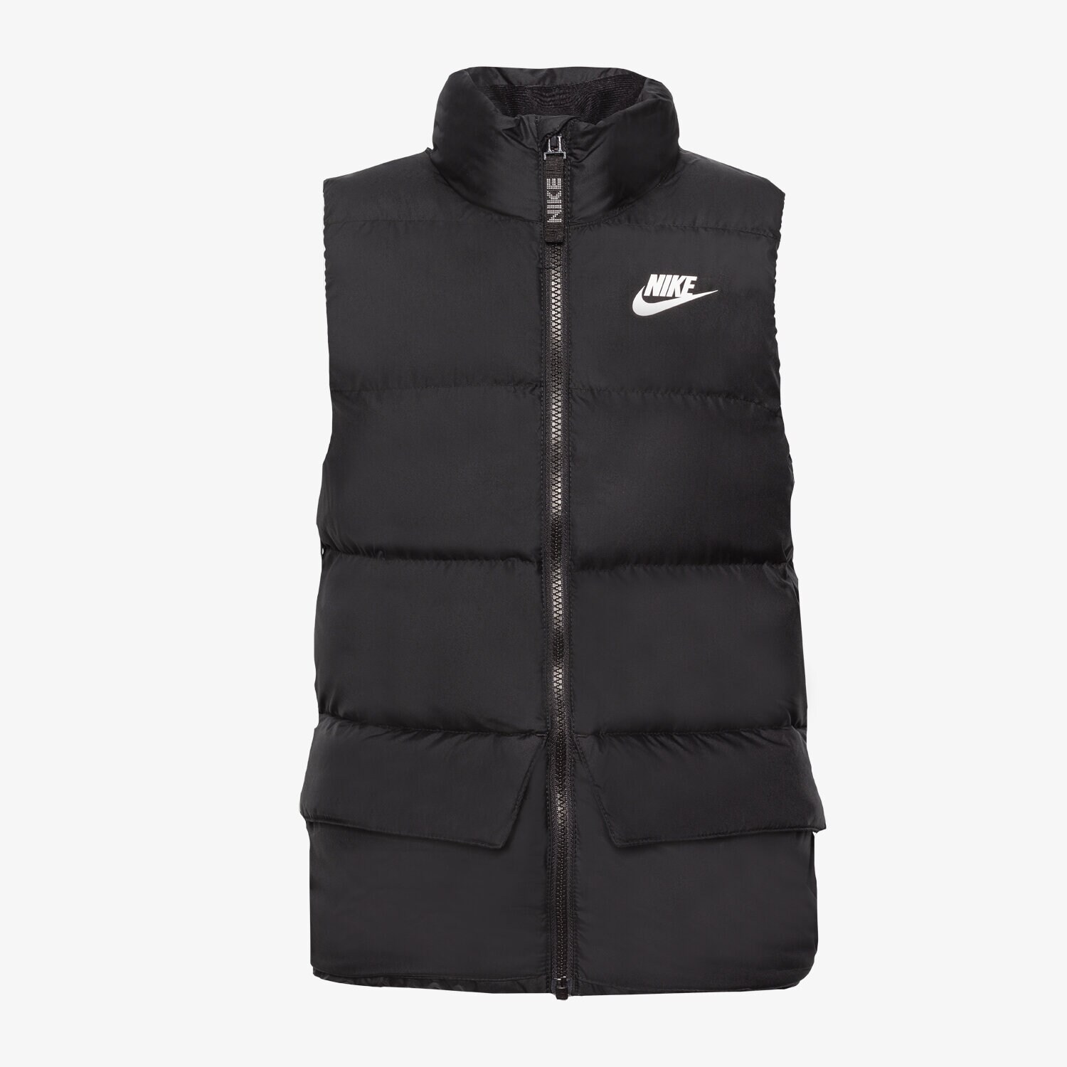 Jachetă de sezon pentru copii (primăvară/toamnă) NIKE JACHETĂ PADDED GILT BOY DX1296-010 Negru