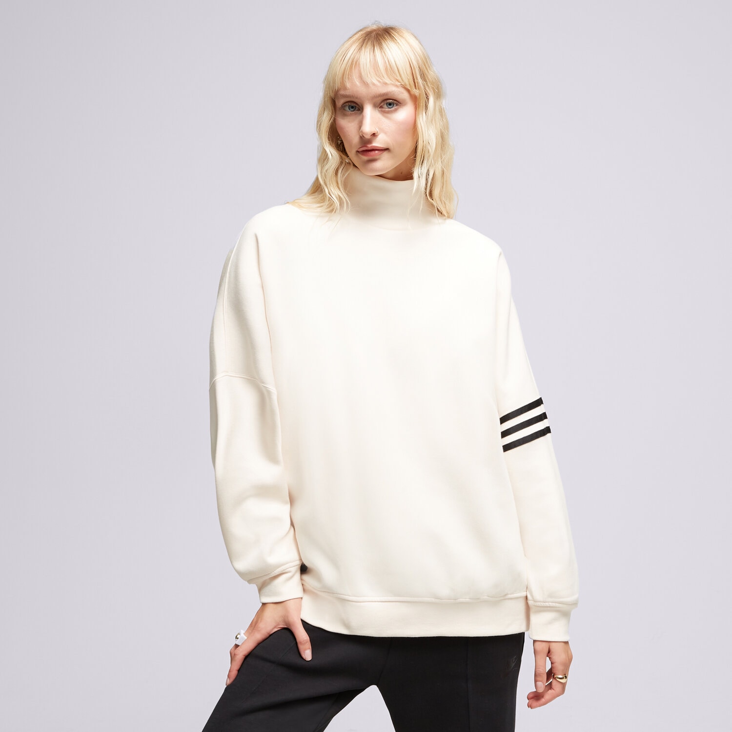 Femei bluză ADIDAS BLUZĂ SWEATER II8066 Alb
