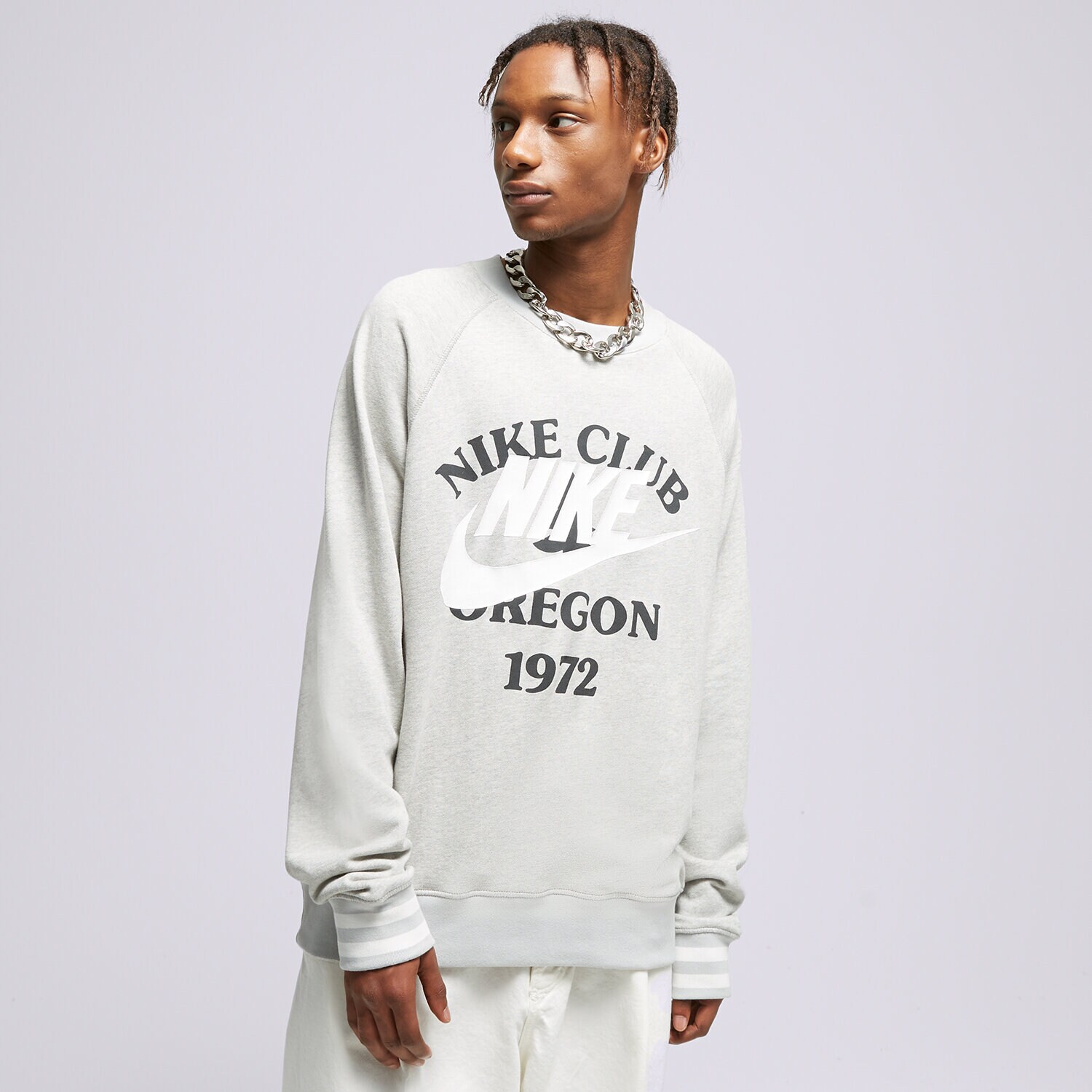 Bărbați bluză NIKE BLUZĂ DD6165 DD6165-050 Gri