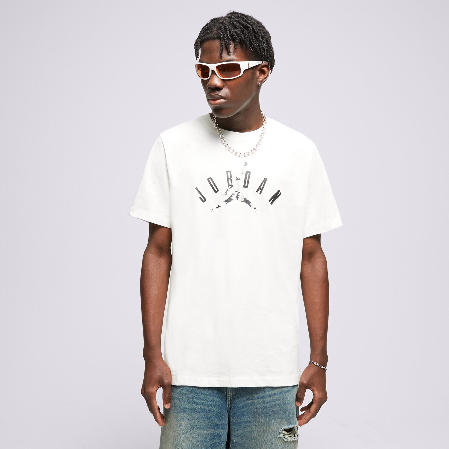 Bărbați tricou JORDAN TRICOU M J FLT MVP JM SS CREW FB7365-133 Alb