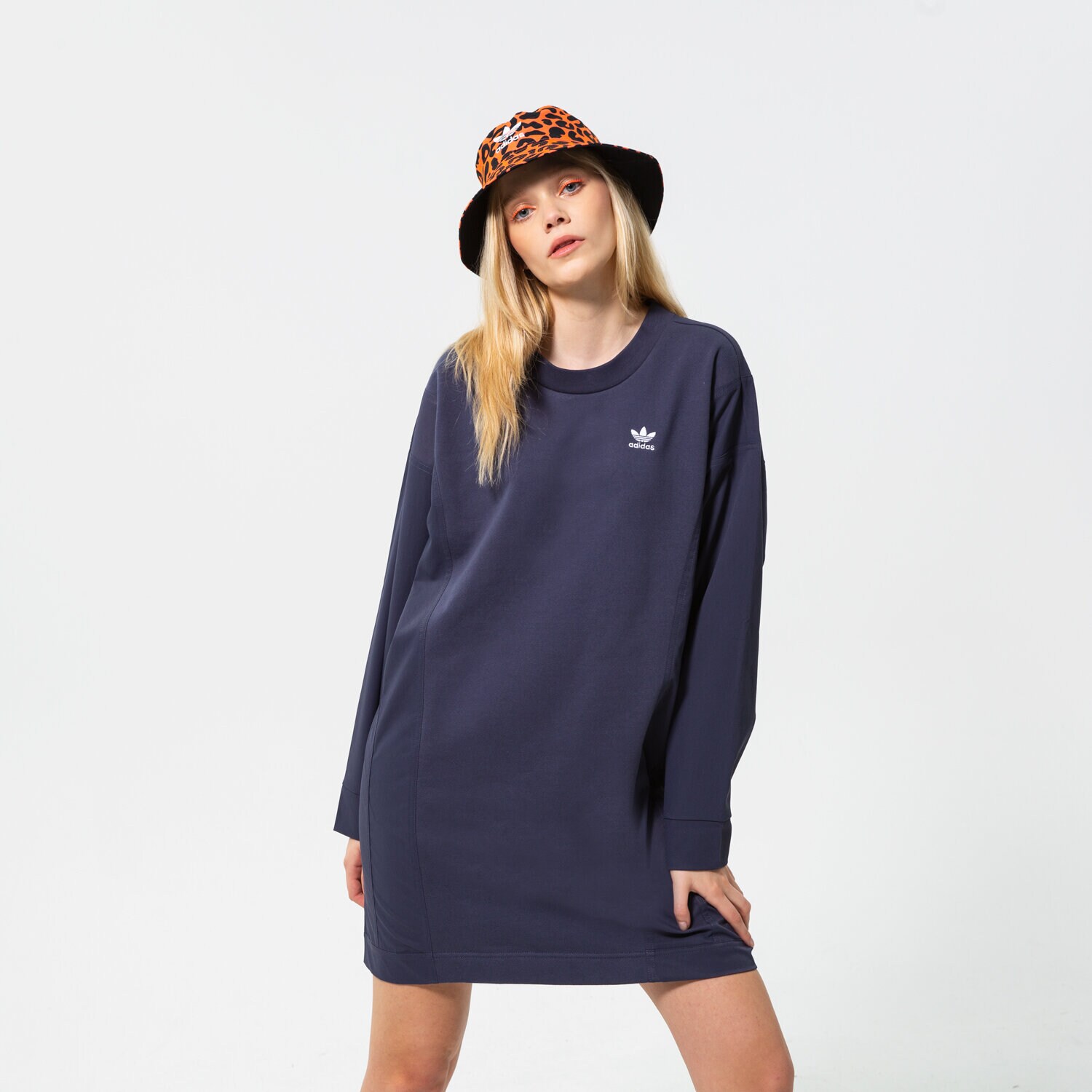 Femei rochii și fuste ADIDAS ROCHIE HC4552 Bleumarin