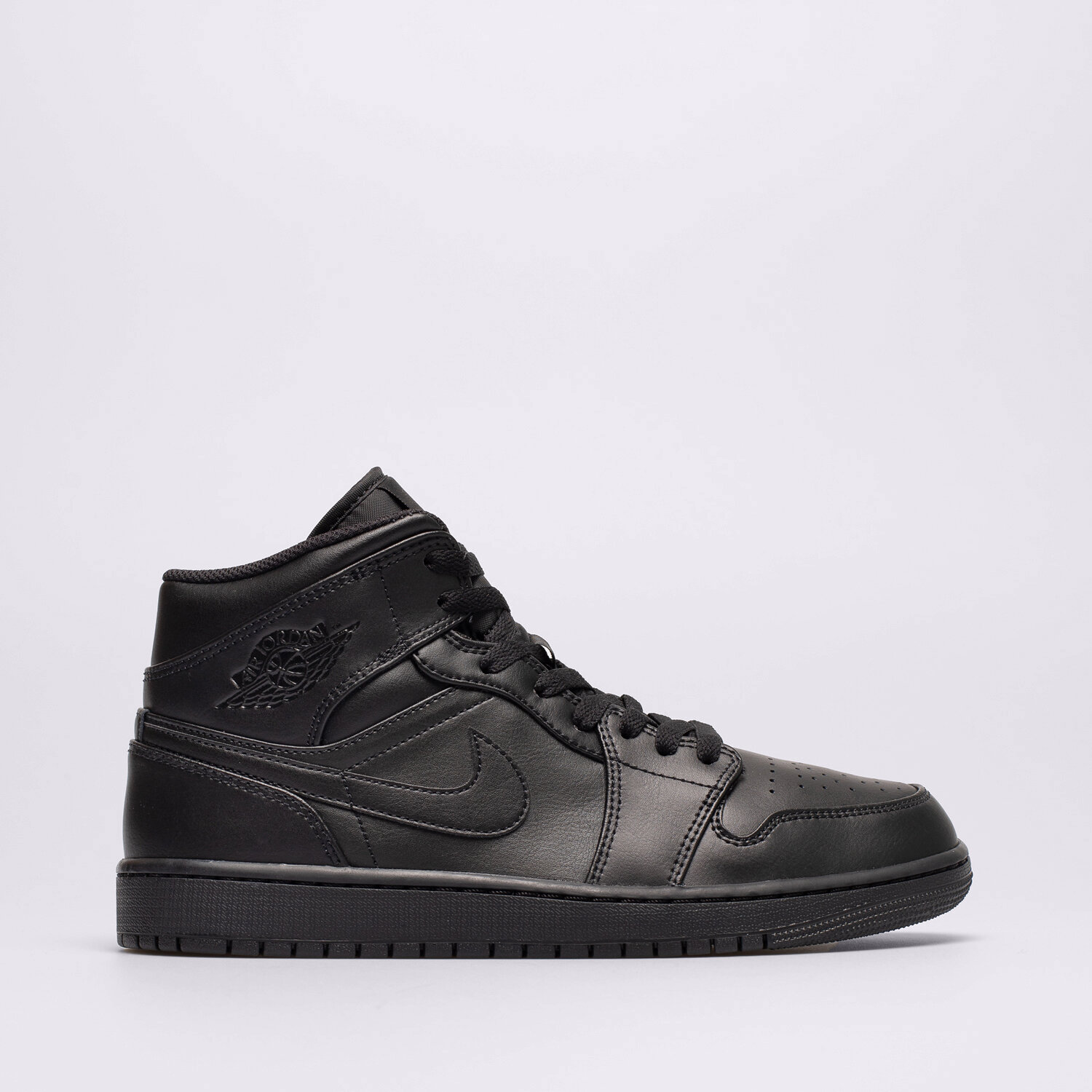 Barbați pantofi sport AIR JORDAN 1 MID  554724-093 Negru
