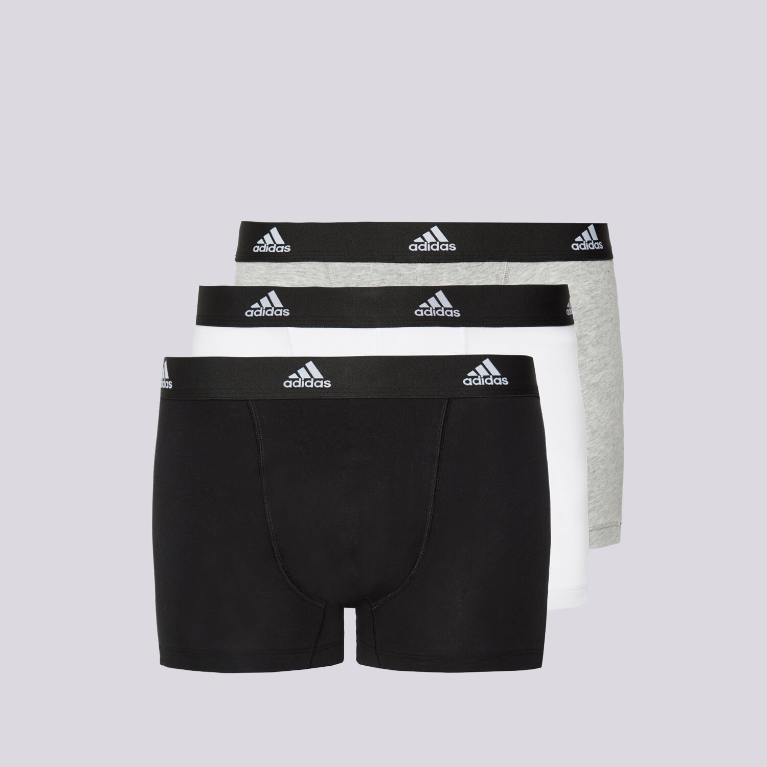 Bărbați lenjerie, boxeri ADIDAS BOXERI TRUNK (3PK) 4A1M02-917 Mulicolor