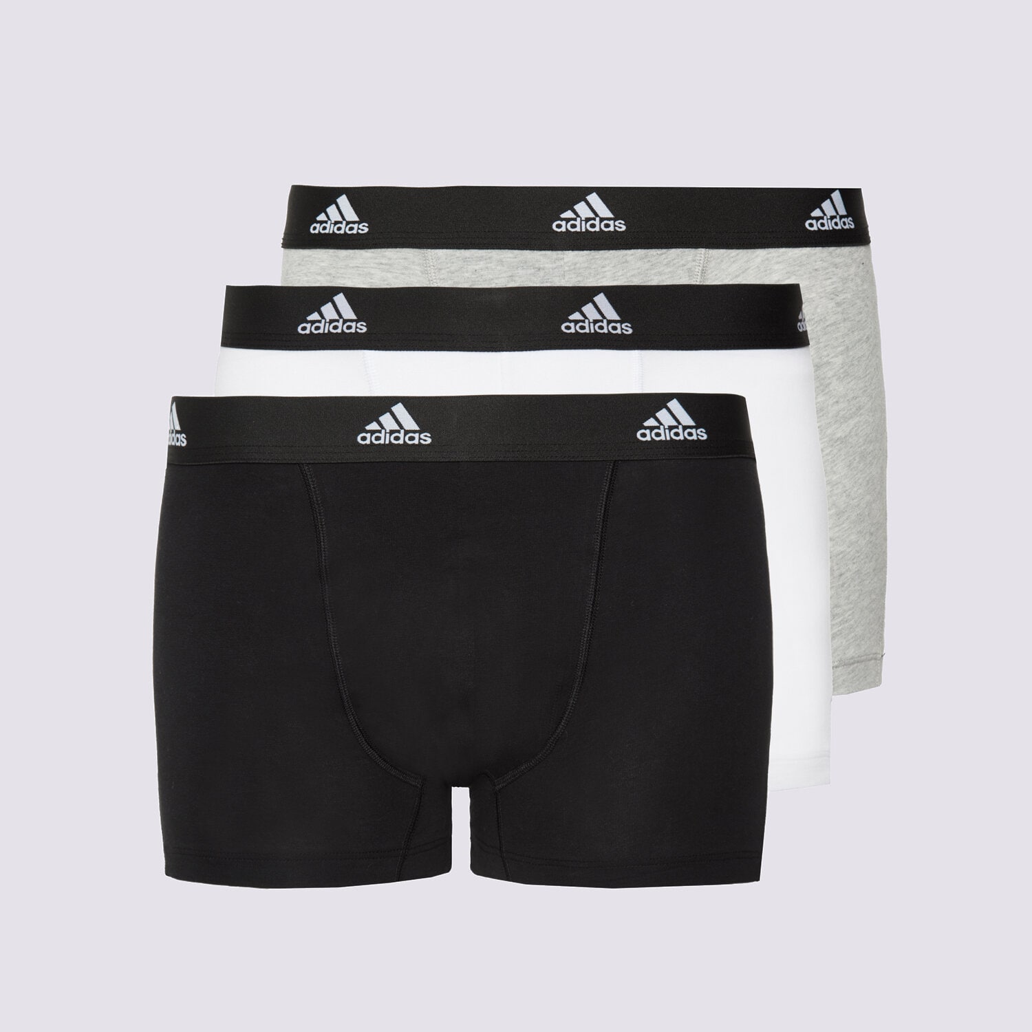 Bărbați lenjerie, boxeri ADIDAS BOXERI TRUNK (3PK) 4A1M02-917 Mulicolor