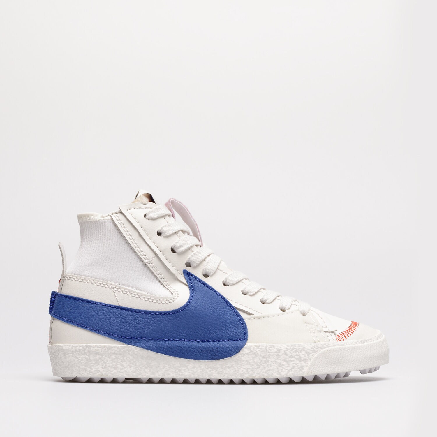 Barbați pantofi sport NIKE BLAZER MID 77 JUMBO FIBER DR9868002 Alb