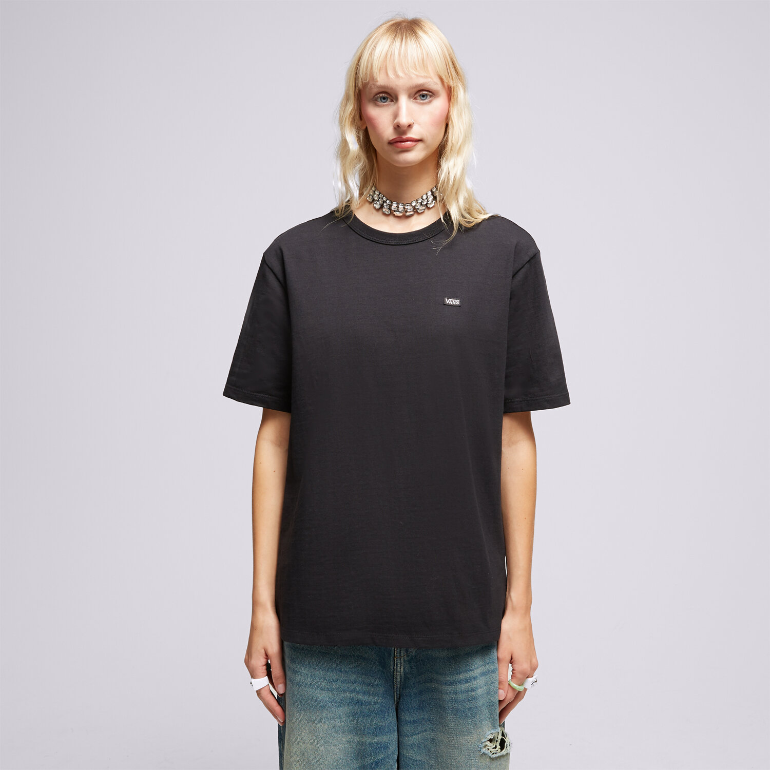 Femei tricou VANS TRICOU WM SS OTW VN0A5I8XBLK1 Negru
