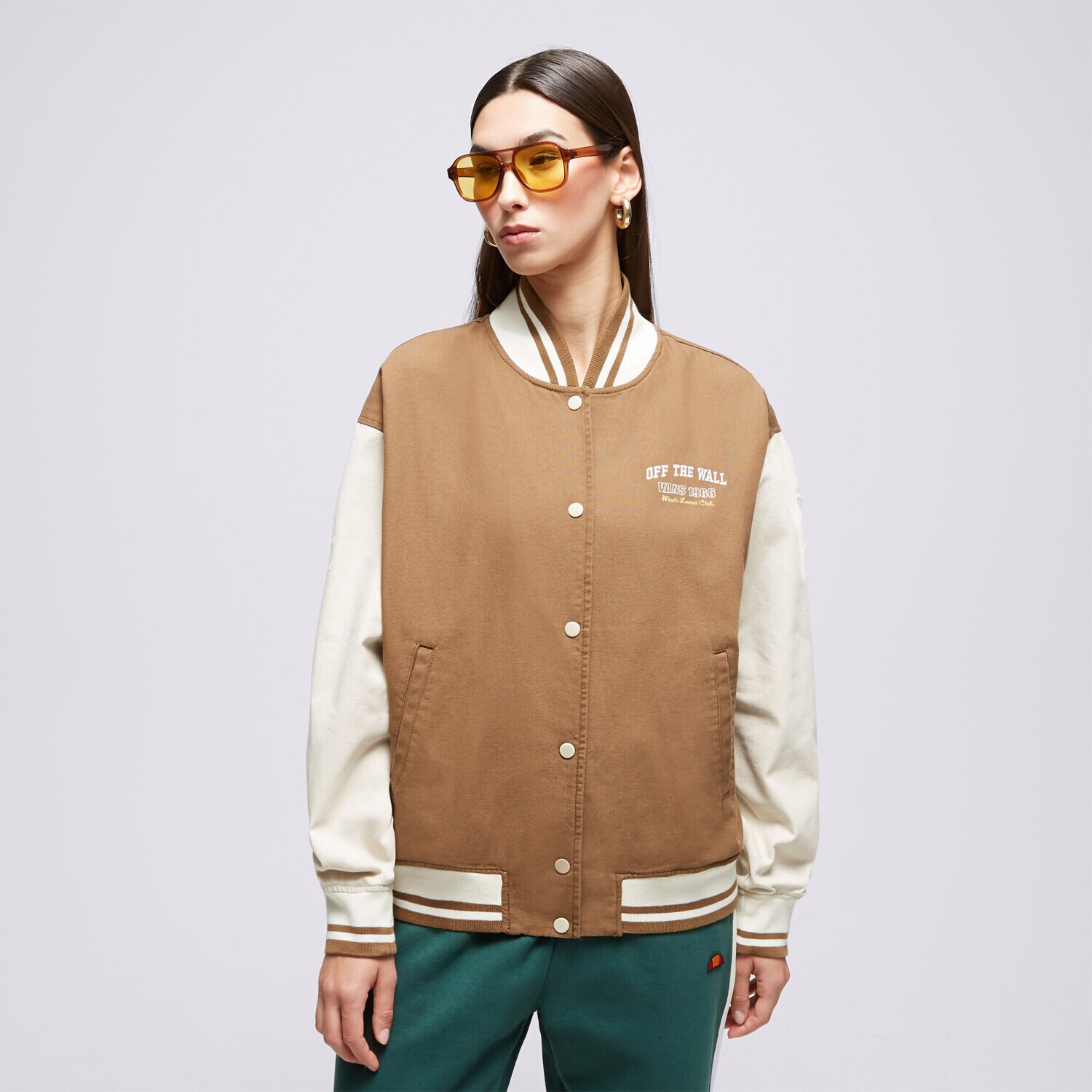 Femei jachetă VANS JACHETĂ MUSIC LOVERS CLUB VN0007580E01 Maro