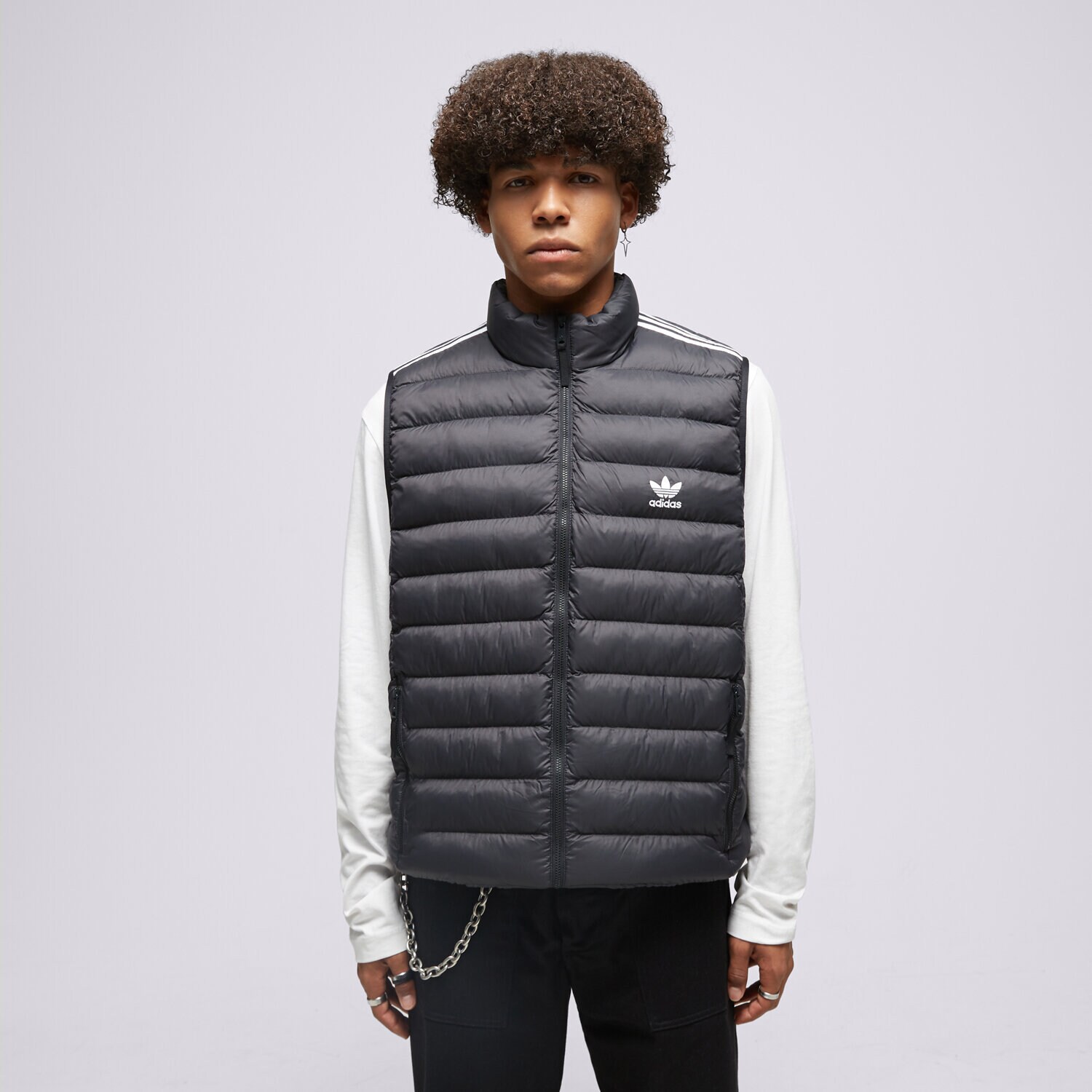 Bărbați veste ADIDAS VESTĂ PADDED VEST HZ0686 Negru