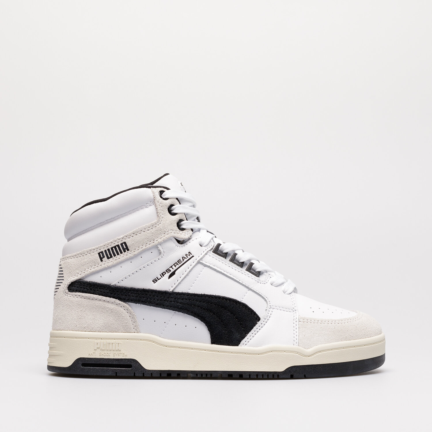 Barbați pantofi sport PUMA PUMA SLIPSTREAM MID HERITAGE 386545-03 Alb