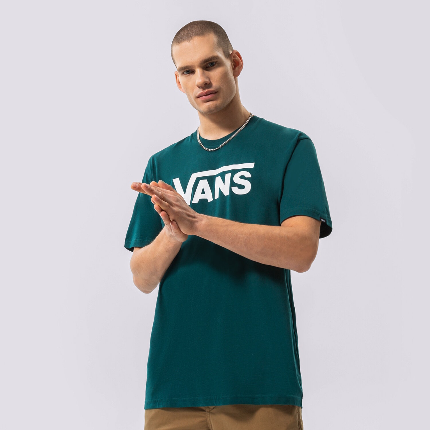 Bărbați tricou VANS TRICOU VANS CLASSIC VN000GGGY8M1 Verde