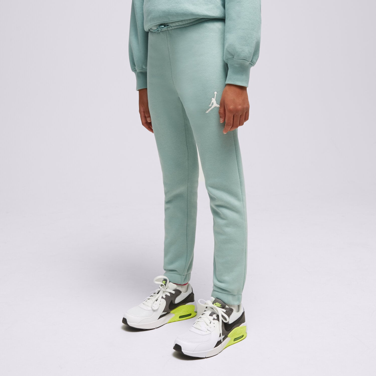 Pantaloni pentru copii JORDAN PANTALONI  JDG ICON PLAY GIRL 45C696-572 Albastru