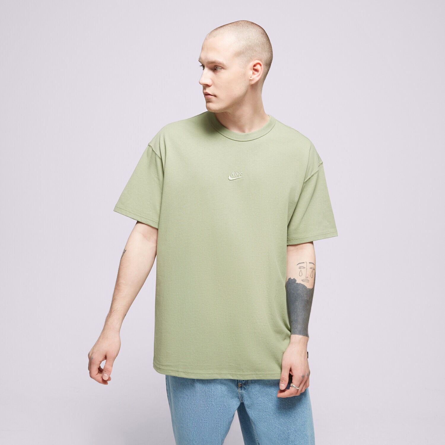 Bărbați tricou NIKE TRICOU M NSW PREM ESSNTL SUST TEE DO7392-386 Verde